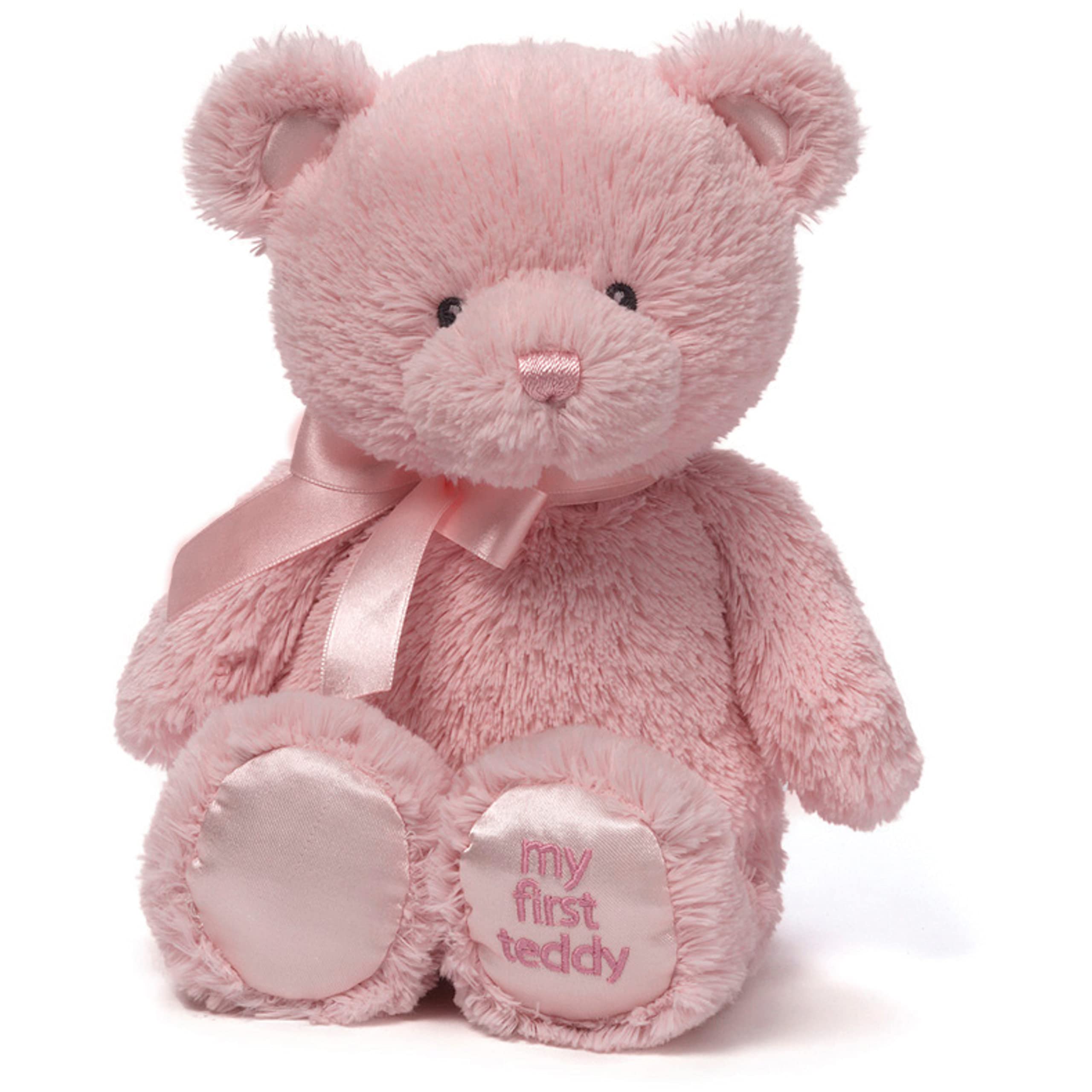 Foto 1 | Peluche Gund My First, Oso De Peluche Para Bebés, Color Rosa, 25 Cm - Venta Internacional.
