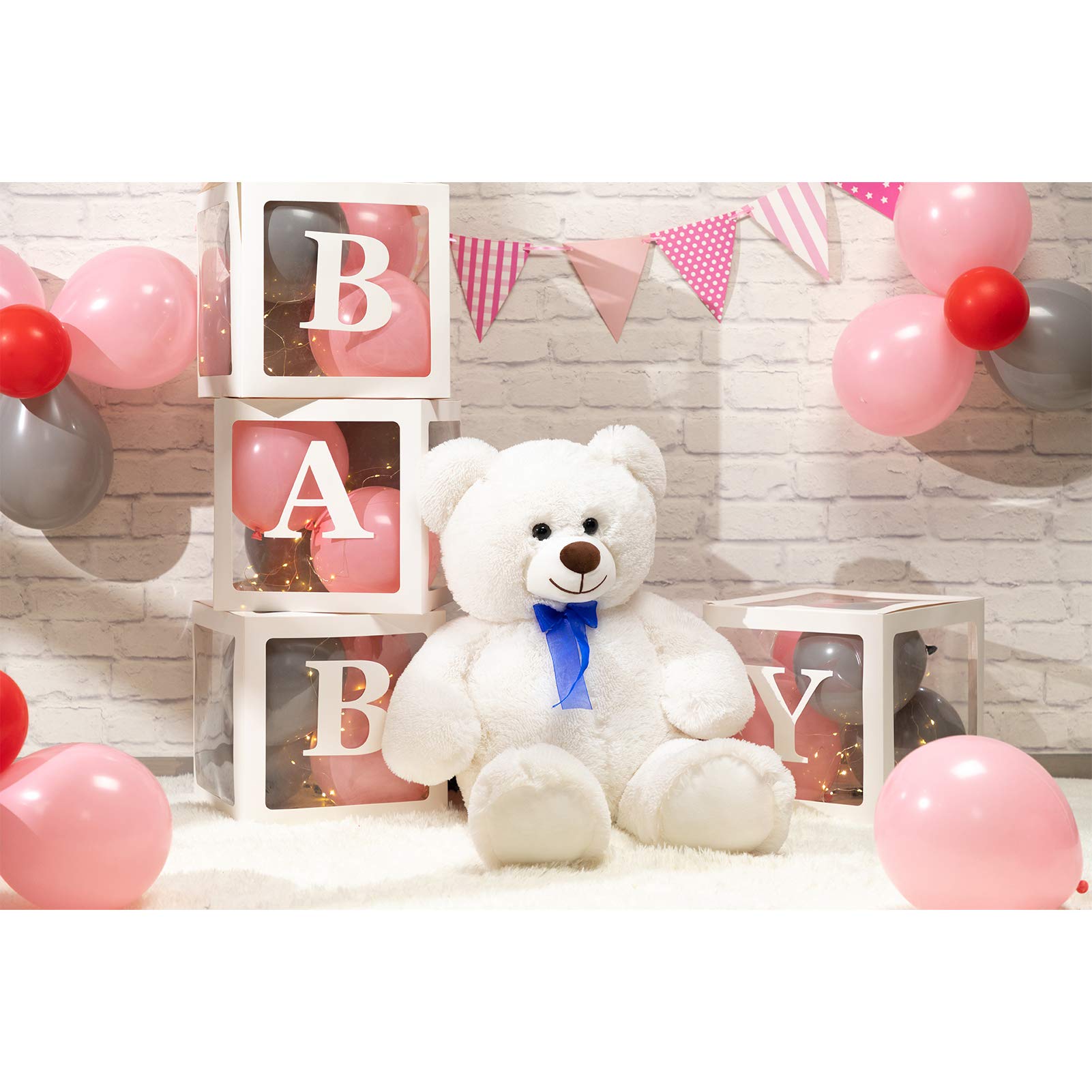 Foto 4 pulgar | Oso De Peluche Gigante Teddy Bear Hollyhome, 90 Cm, Blanco - Venta Internacional.