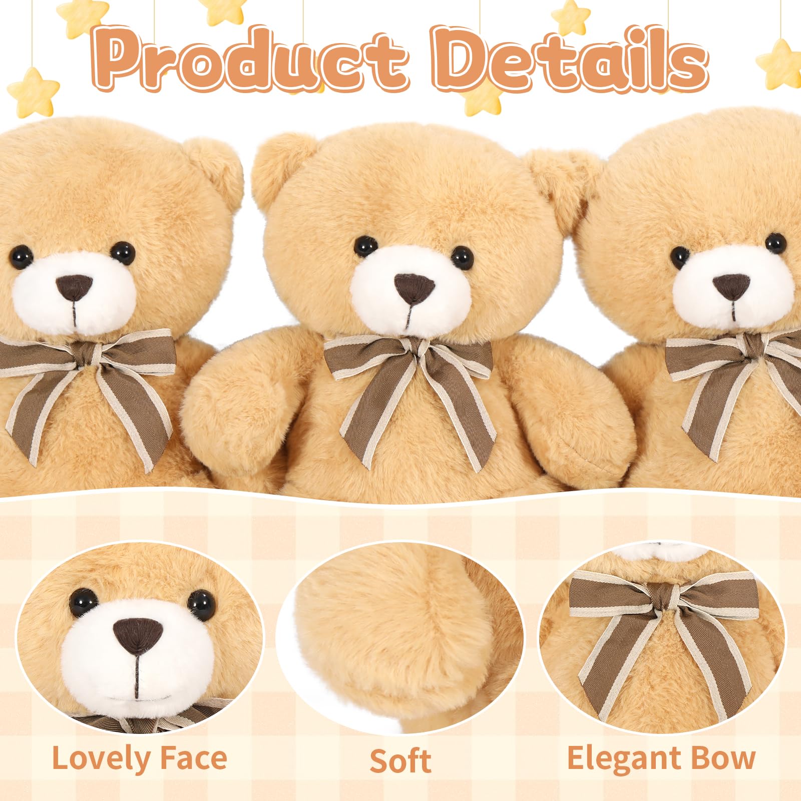 Foto 7 pulgar | Oso De Peluche Tezituor A Granel, 14 Paquetes De 30 Cm - Venta Internacional.