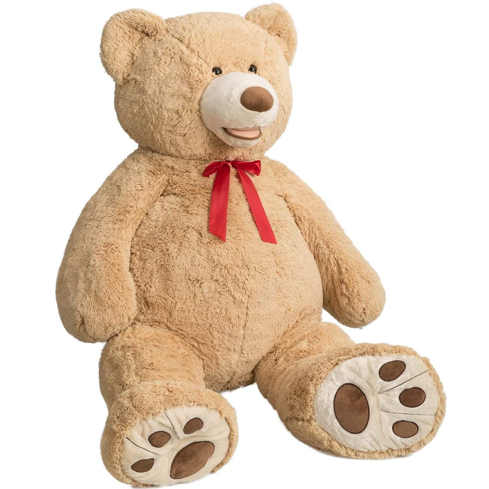 Foto 6 pulgar | Peluche Gigante De Peluche Teddy Bear Hollyhome, 150 Cm, Color Marrón - Venta Internacional.