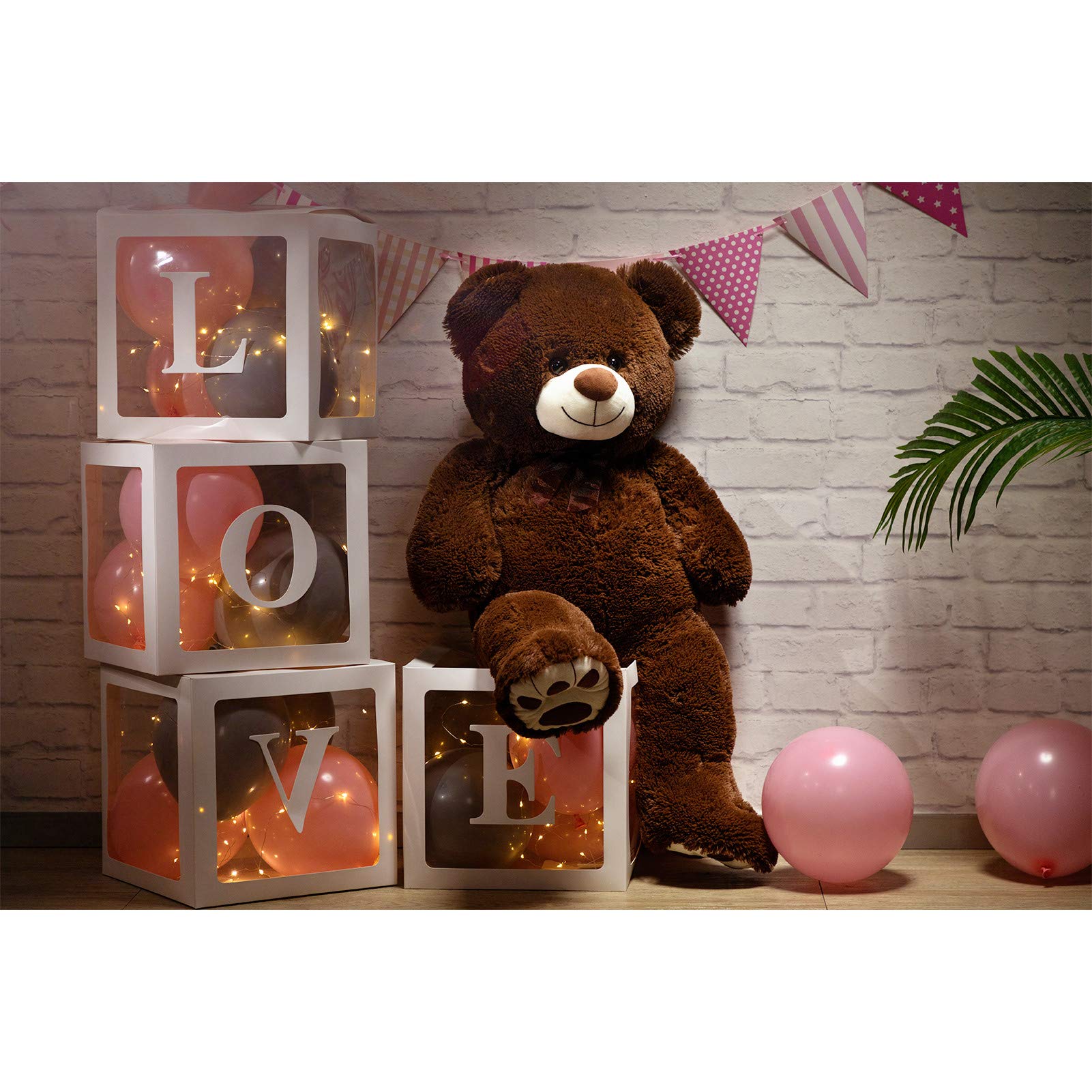 Foto 4 pulgar | Oso De Peluche Gigante Hollyhome De 90 Cm Con Huellas - Venta Internacional.