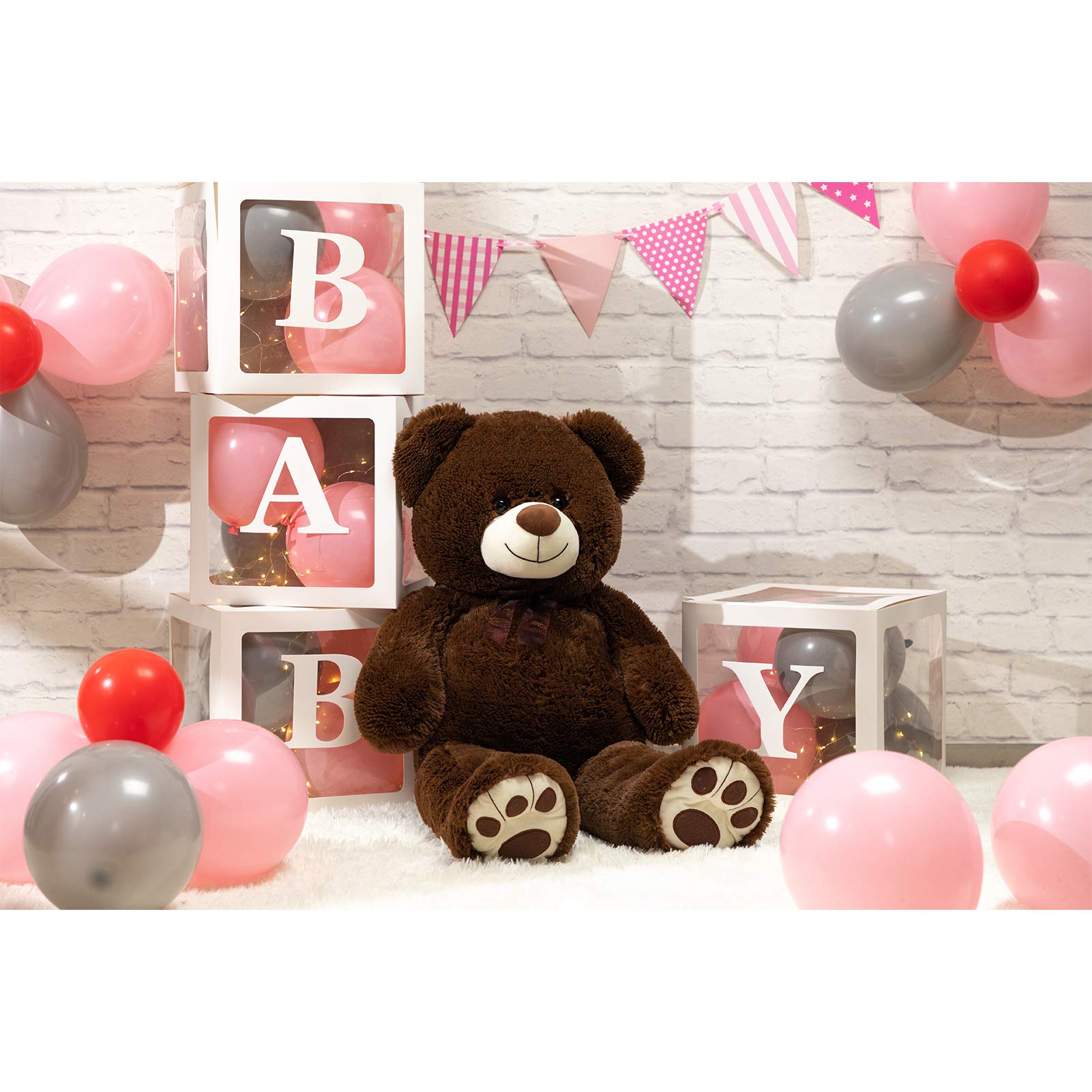 Foto 5 pulgar | Oso De Peluche Gigante Hollyhome De 90 Cm Con Huellas - Venta Internacional.