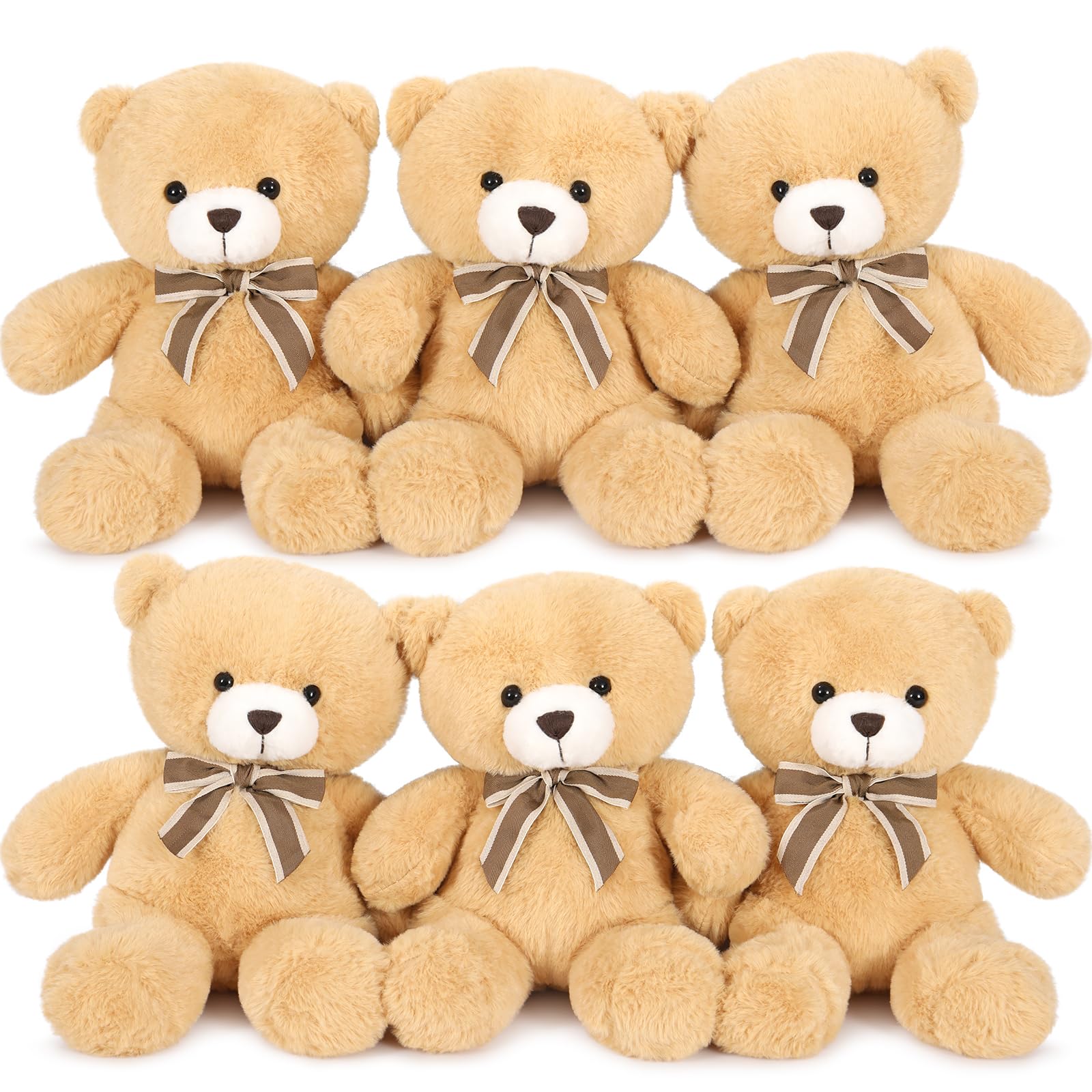 Oso De Peluche Tezituor Bulk, 6 Paquetes Para Baby Shower De 30 Cm - Venta Internacional.
