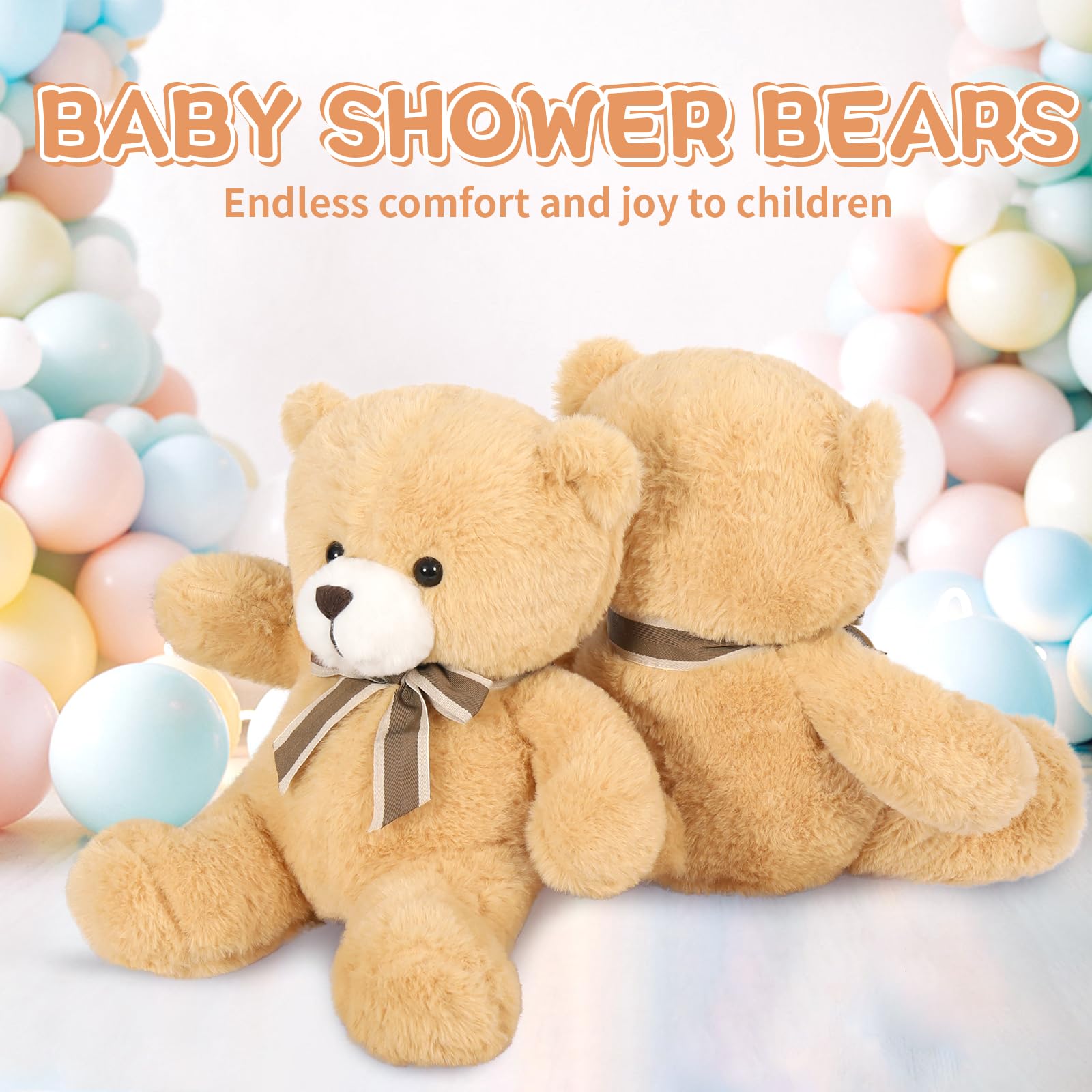 Foto 3 pulgar | Oso De Peluche Tezituor Bulk, 6 Paquetes Para Baby Shower De 30 Cm - Venta Internacional.