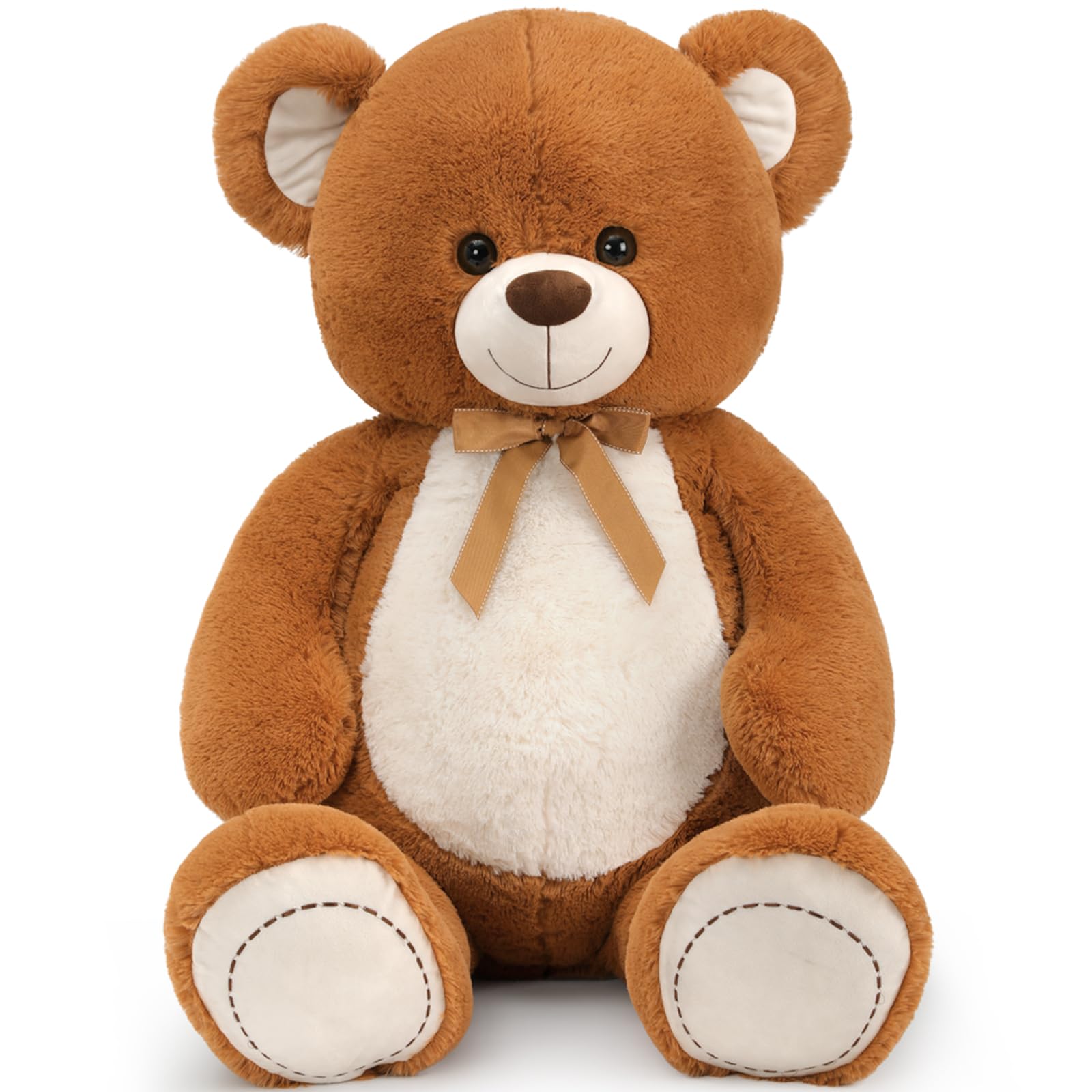 Foto 3 pulgar | Peluche Tezituor, Gran Oso De Peluche, 1,3 M, Color Marrón Oscuro - Venta Internacional.