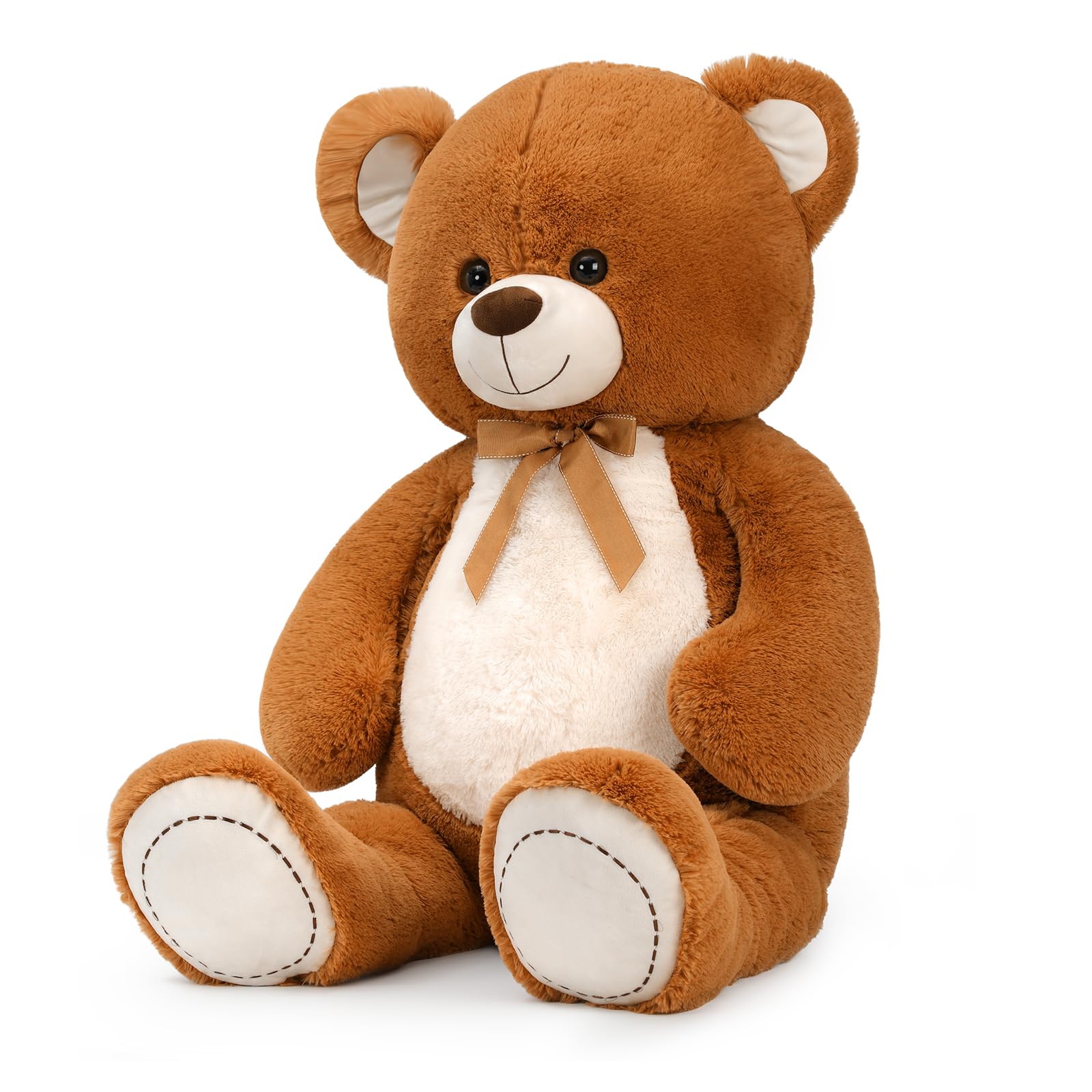 Foto 7 pulgar | Peluche Tezituor, Gran Oso De Peluche, 1,3 M, Color Marrón Oscuro - Venta Internacional.