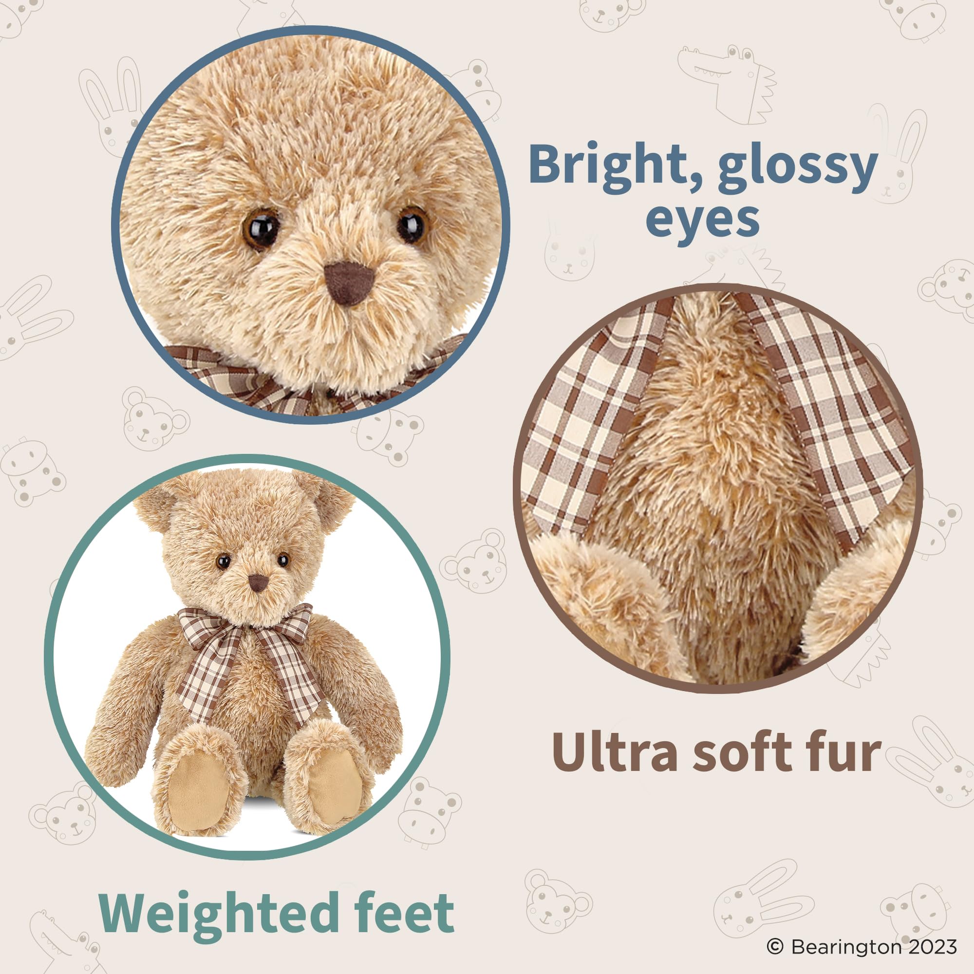 Foto 5 pulgar | Peluche Vintage De Peluche Bearington Thornton, 39 Cm - Venta Internacional.