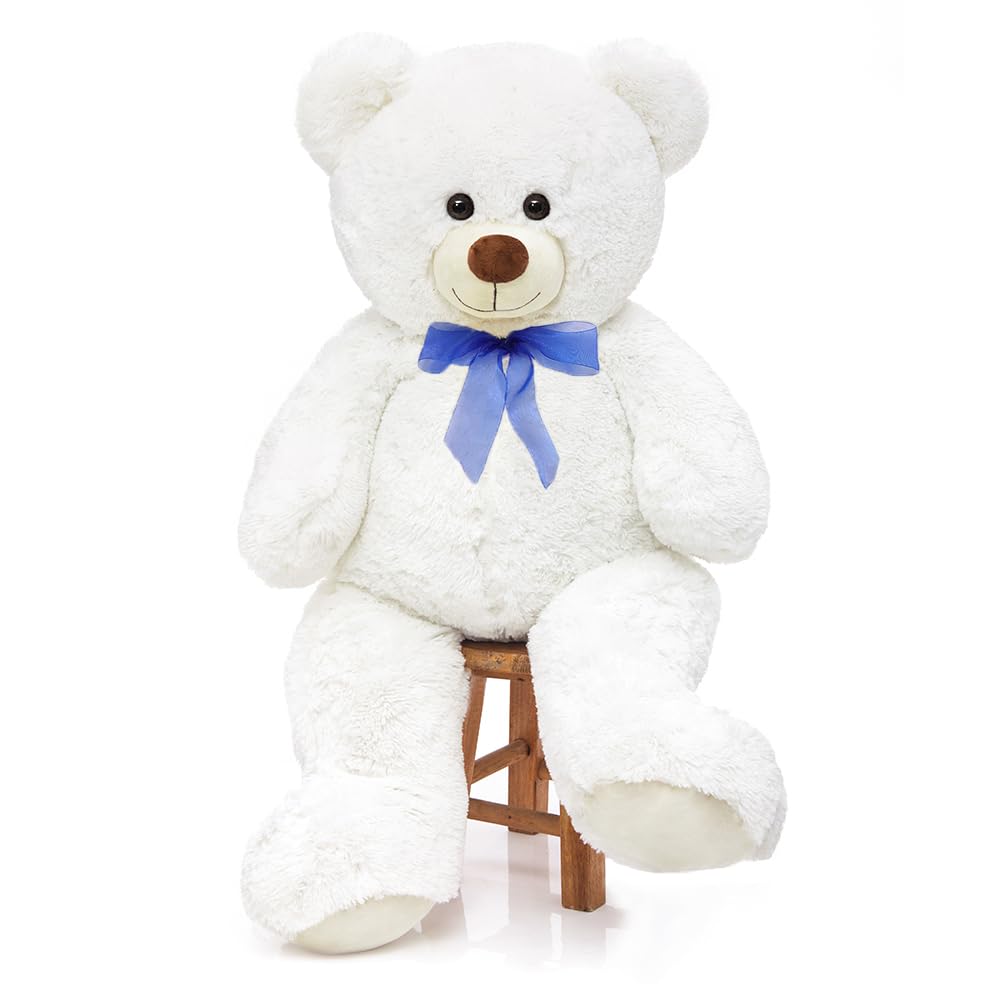 Foto 2 pulgar | Oso De Peluche Morismos Giant, 90 Cm, Blanco, Para Niños - Venta Internacional.