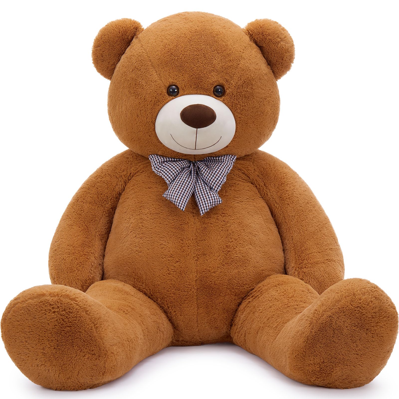 Foto 7 pulgar | Oso De Peluche Mao Golan Giant De 180 Cm De Alto, Color Marrón Oscuro, De Peluche - Venta Internacional.