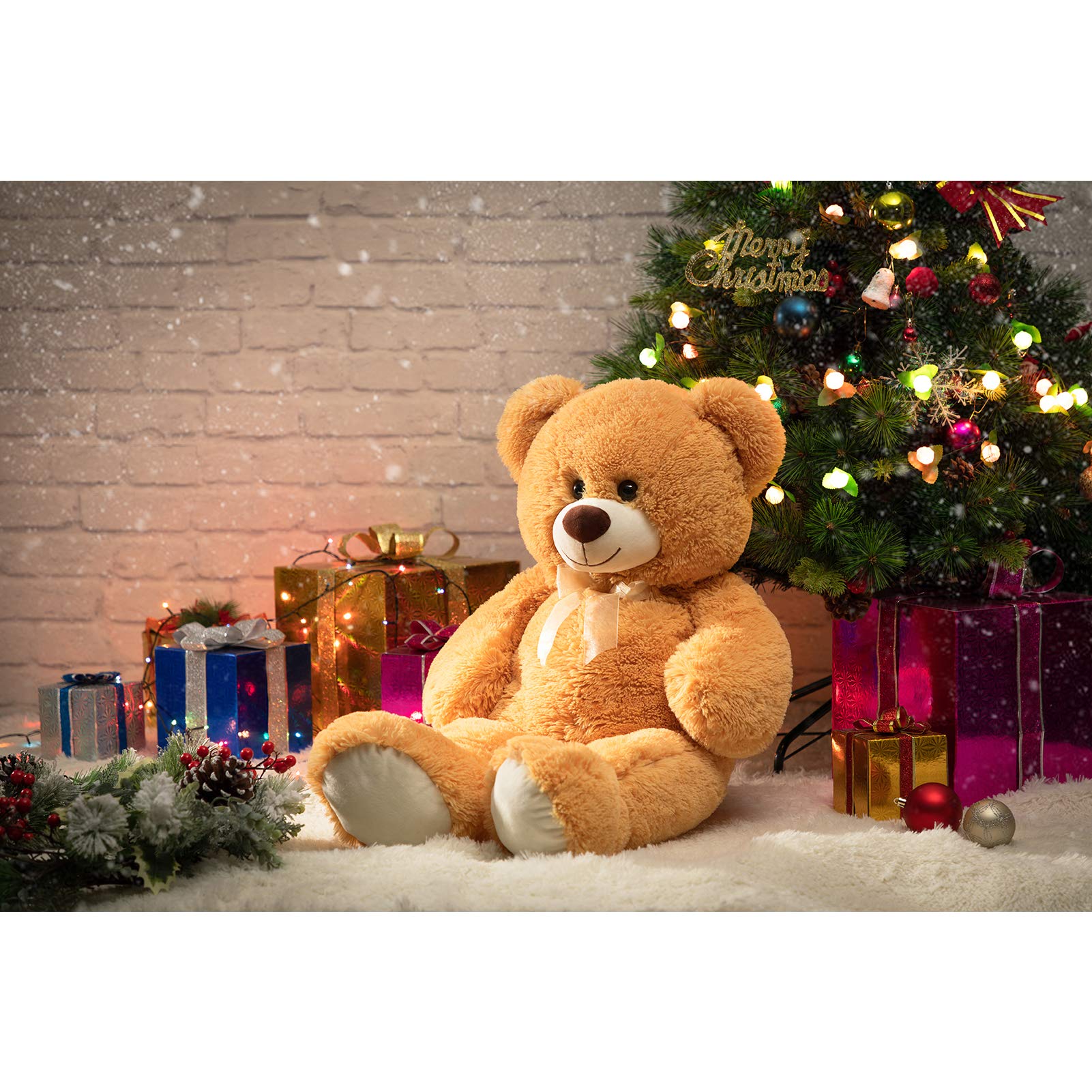 Foto 6 pulgar | Oso De Peluche Gigante Teddy Bear Hollyhome, 90 Cm, Color Canela - Venta Internacional.