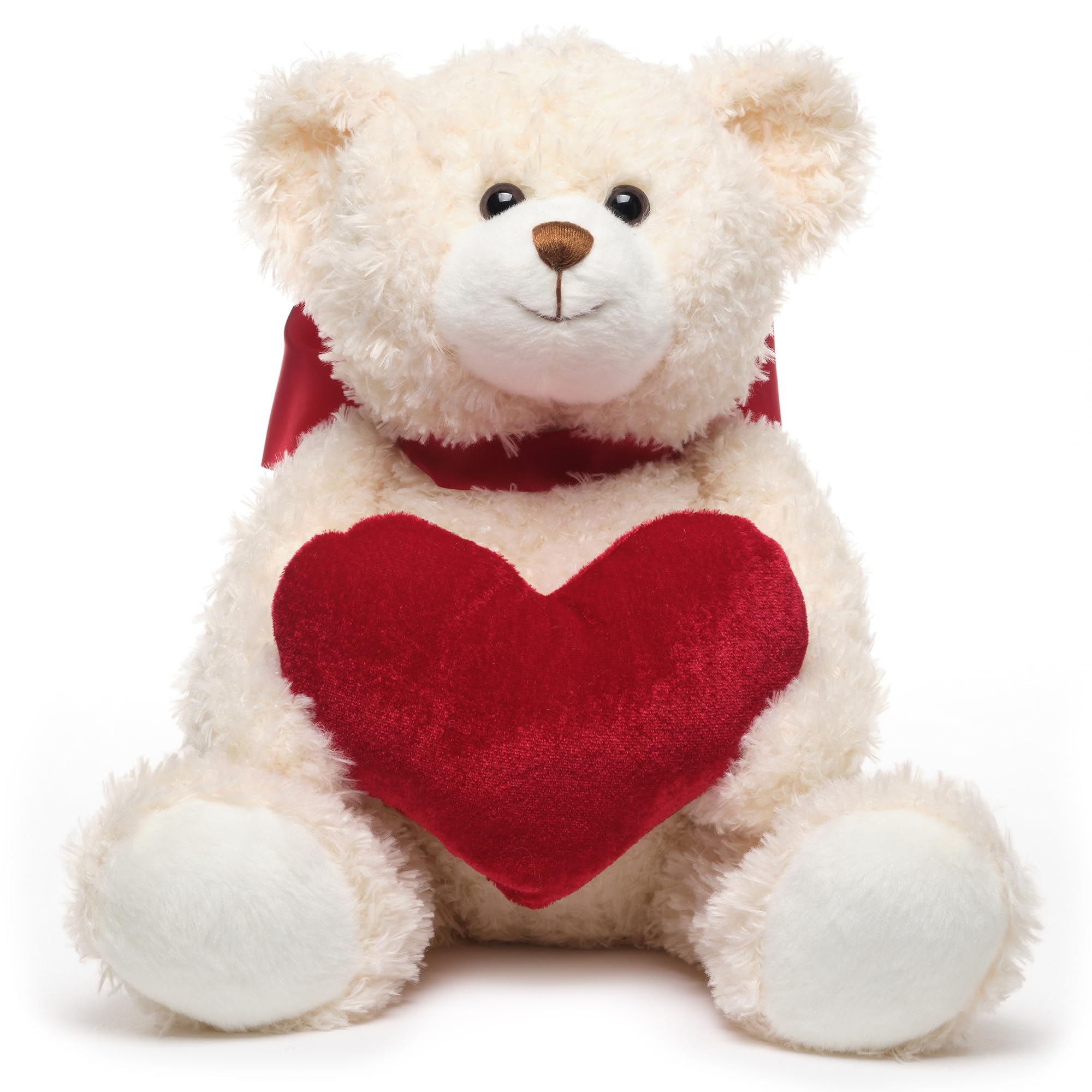 Oso De Peluche Bearington Holden Heart Para San Valentín, 40 Cm - Venta Internacional.