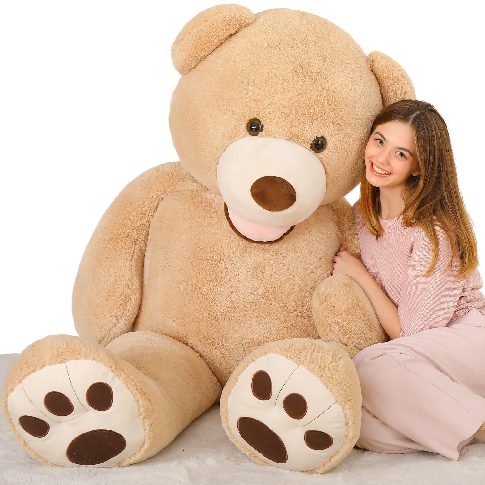 Foto 3 pulgar | Oso De Peluche Mao Golan De 6 Pies (180 Cm) Para Todas Las Edades - Venta Internacional.