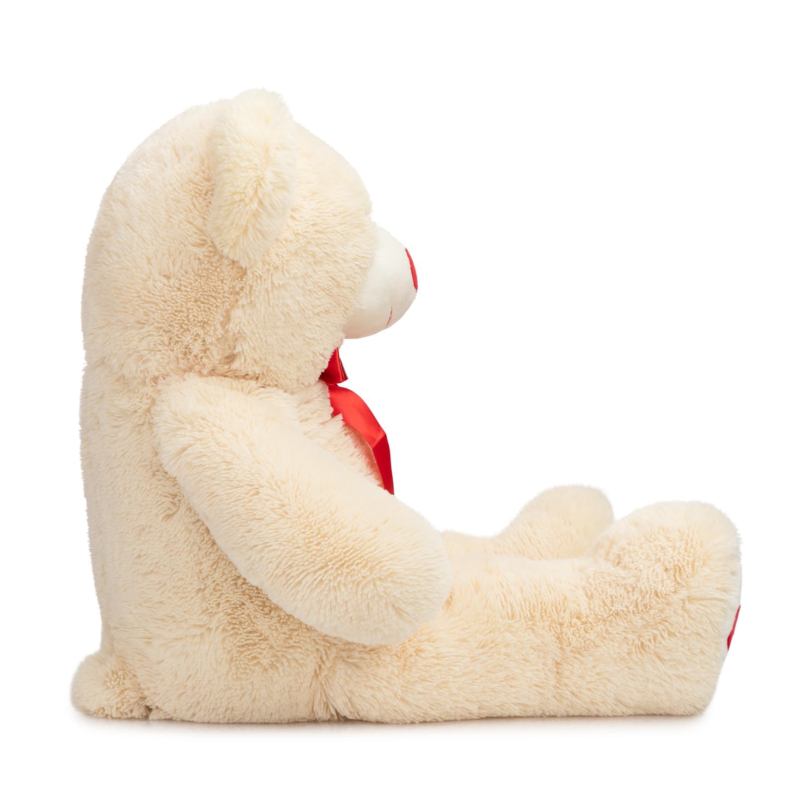Foto 8 pulgar | Peluche Con Forma De Oso De Peluche Hollyhome, 90 Cm, Con Corazón Rojo - Venta Internacional.