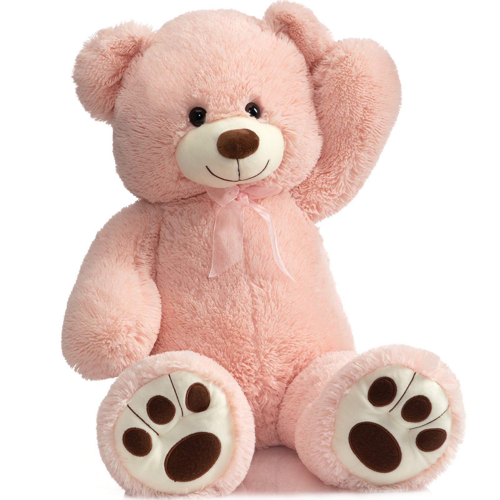 Foto 7 pulgar | Peluche Con Forma De Oso De Peluche Hollyhome, 36 Pulgadas, Rosa - Venta Internacional.