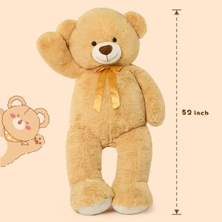 Foto 3 | Peluche Gigante De Peluche Teddy Bear Tezituor 132 Cm - Venta Internacional.