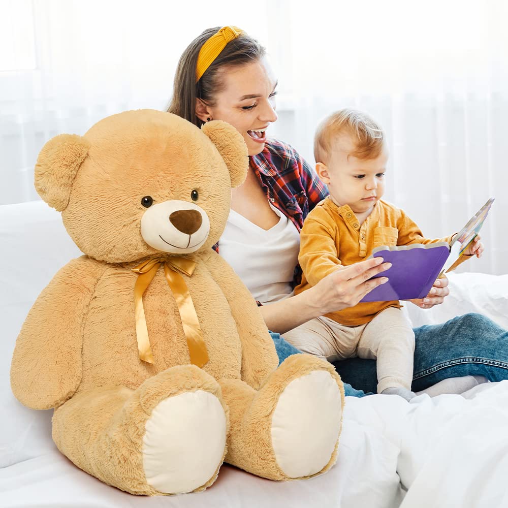 Foto 6 pulgar | Peluche Gigante De Peluche Teddy Bear Tezituor 132 Cm - Venta Internacional.
