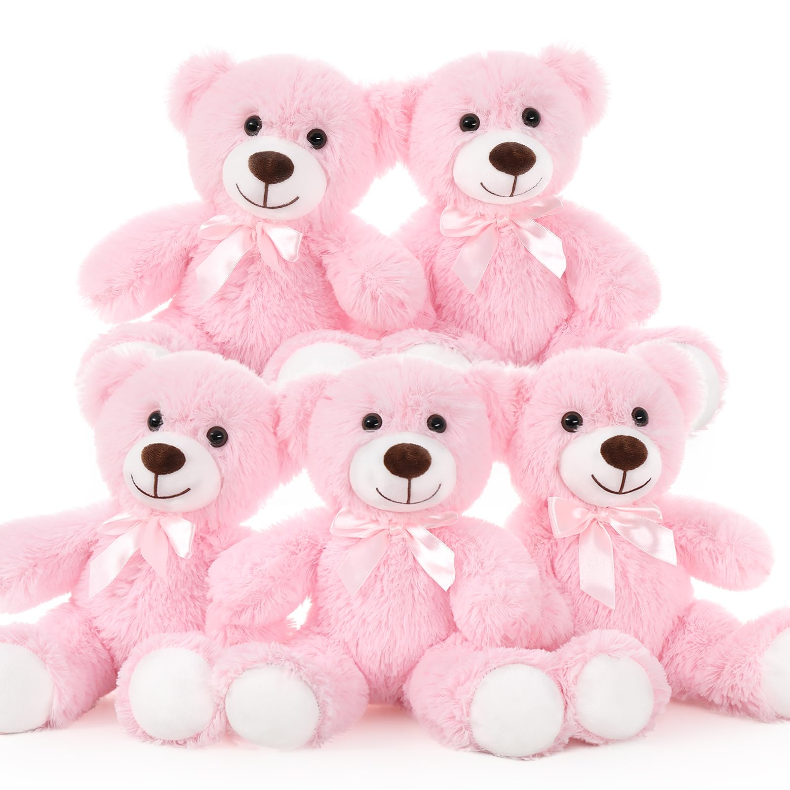 Oso De Peluche Tezituor, 35 Cm, A Granel, 5 Paquetes Para Niños - Venta Internacional.
