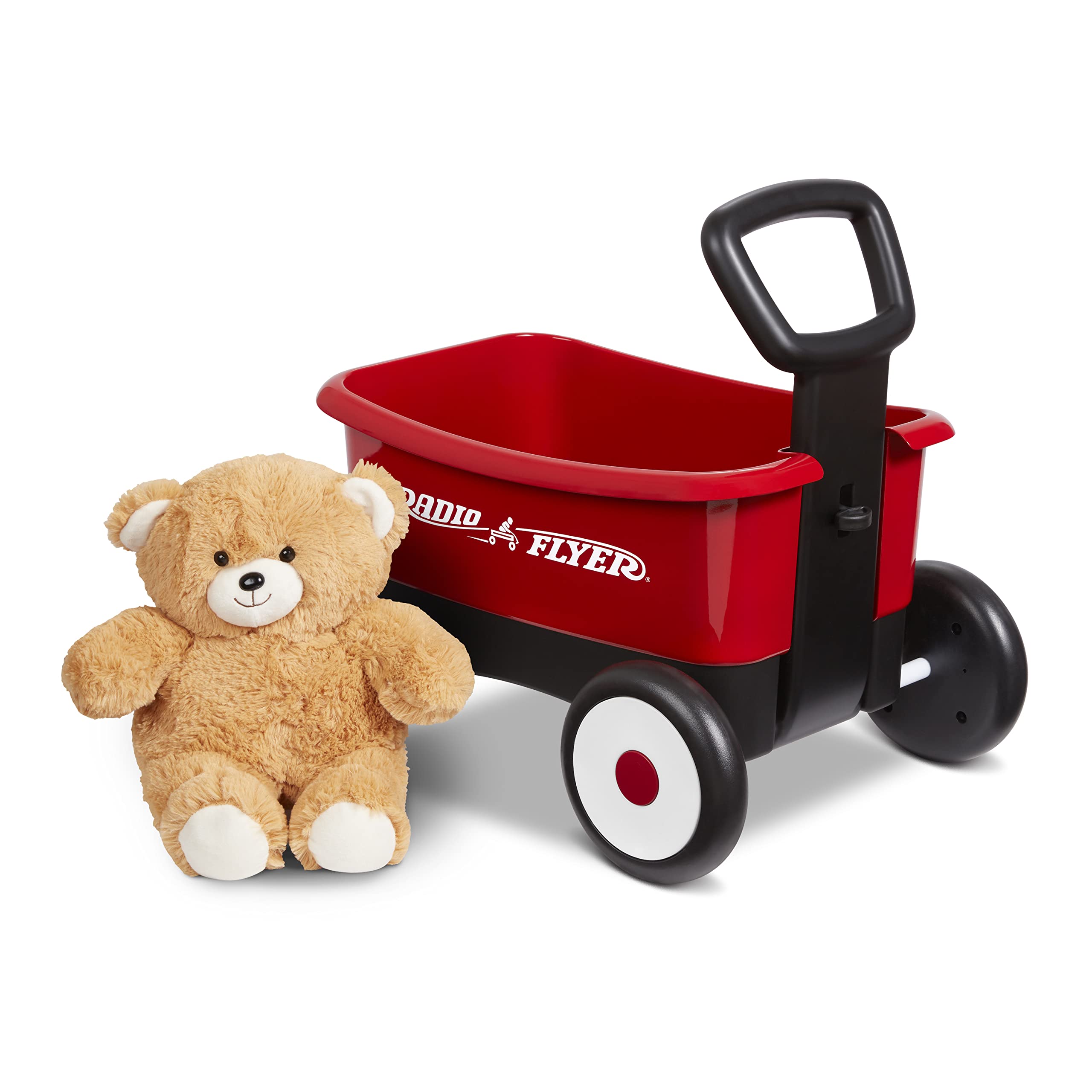 Wagon Radio Flyer My 1st Wagon Con Osito De Peluche Rojo - Venta Internacional.