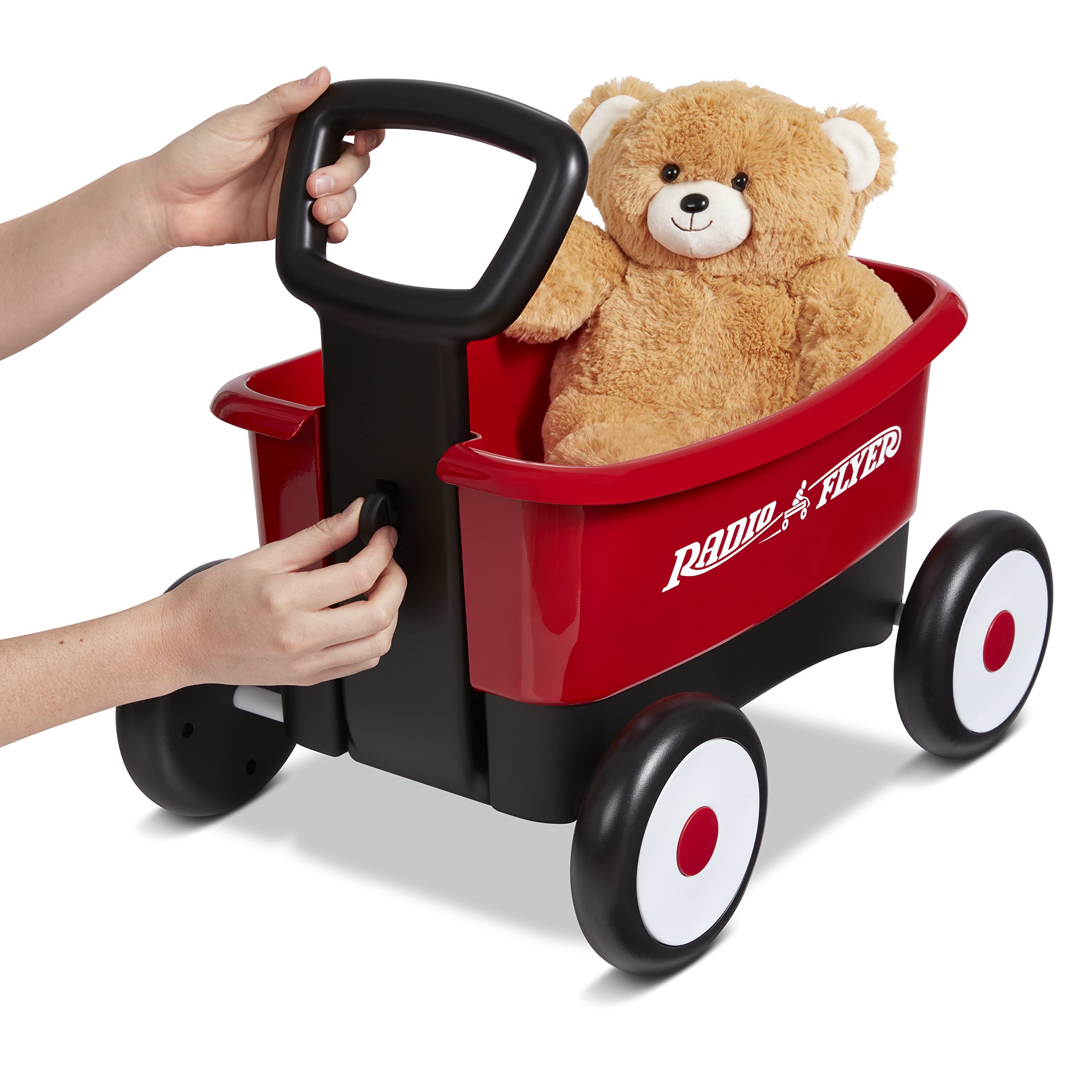 Foto 4 | Wagon Radio Flyer My 1st Wagon Con Osito De Peluche Rojo - Venta Internacional.