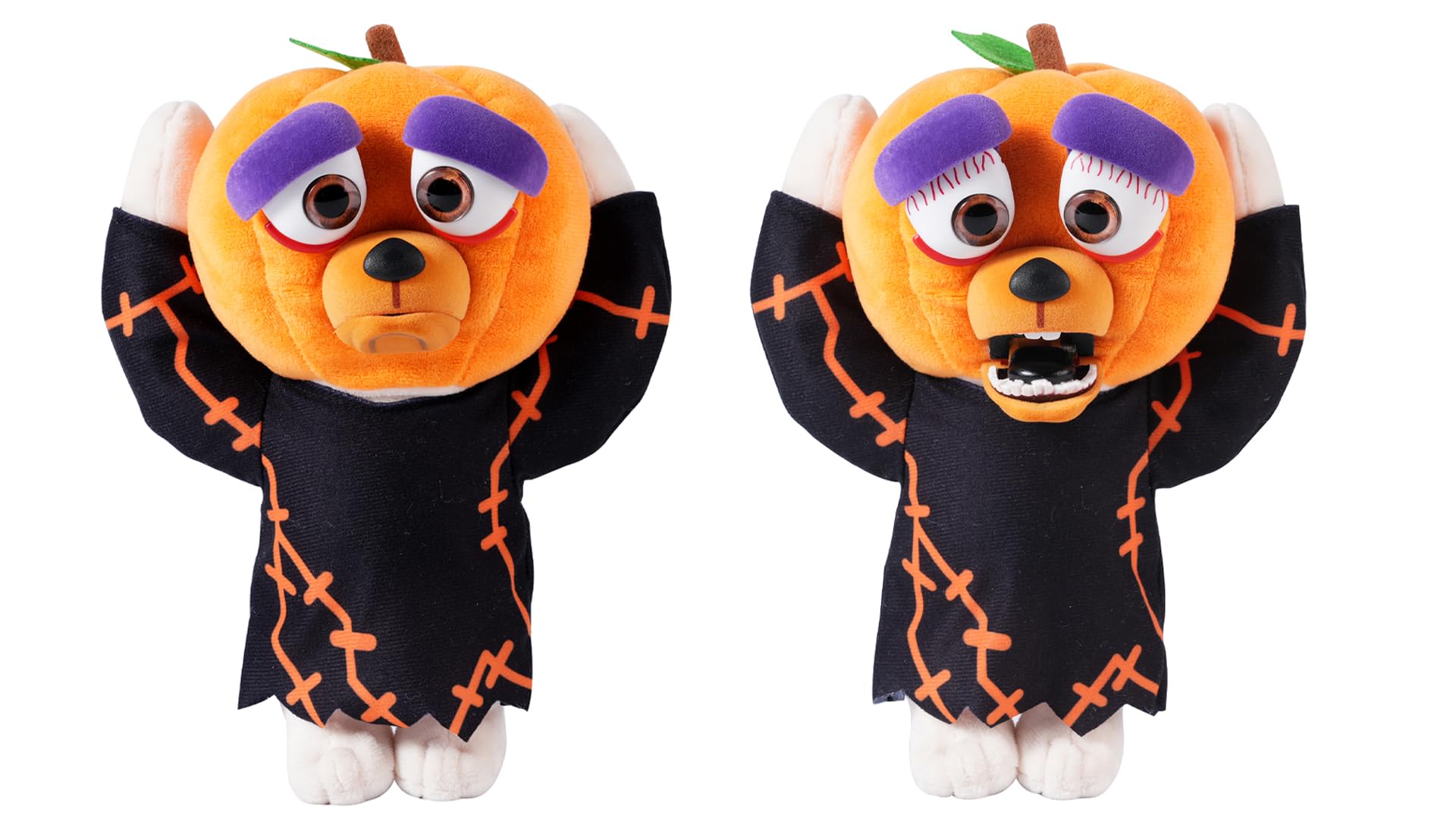 Foto 2 pulgar | Peluche Feisty Pets Scaredy Steve The Halloween Guy, 8.5 Pulgadas - Venta Internacional.
