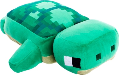 Foto 1 | Peluche Mattel Con Forma De Tortuga De Minecraft, 30 Cm - Venta Internacional.