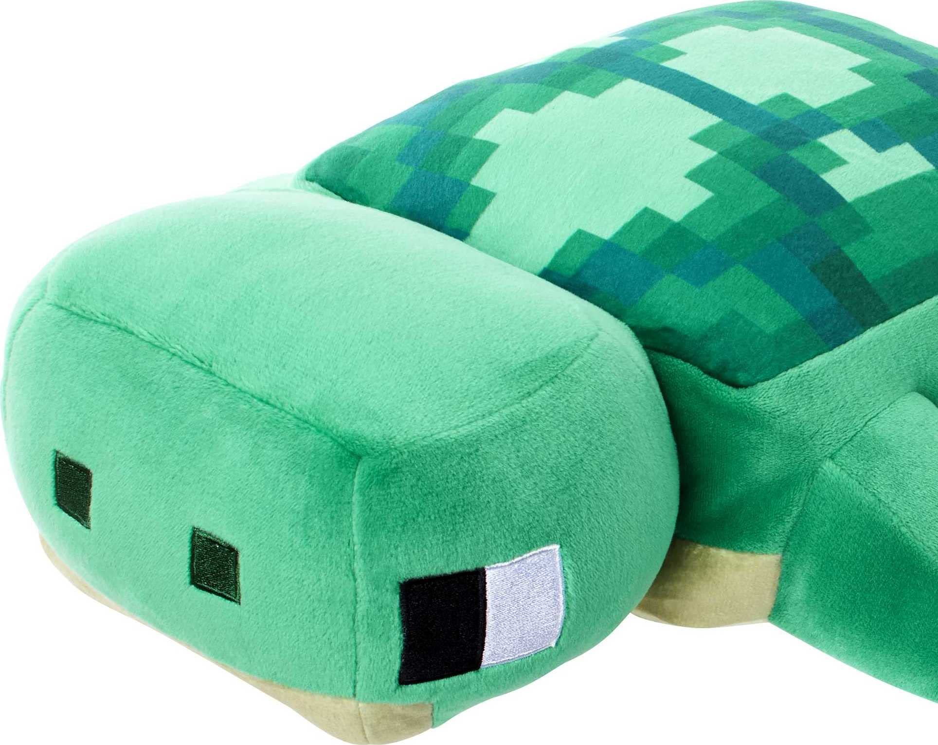 Foto 3 pulgar | Peluche Mattel Con Forma De Tortuga De Minecraft, 30 Cm - Venta Internacional.