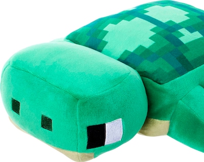 Foto 2 | Peluche Mattel Con Forma De Tortuga De Minecraft, 30 Cm - Venta Internacional.