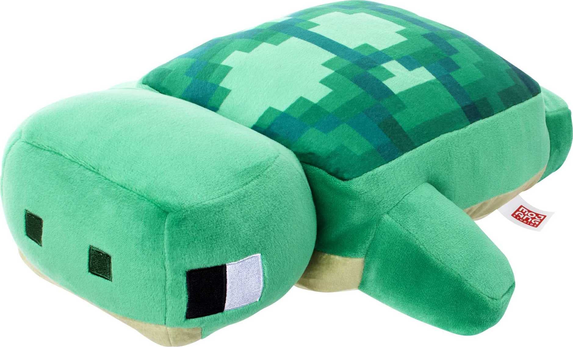 Foto 4 pulgar | Peluche Mattel Con Forma De Tortuga De Minecraft, 30 Cm - Venta Internacional.