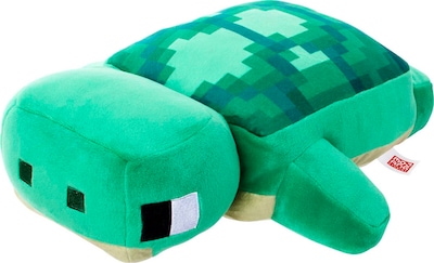 Foto 3 | Peluche Mattel Con Forma De Tortuga De Minecraft, 30 Cm - Venta Internacional.