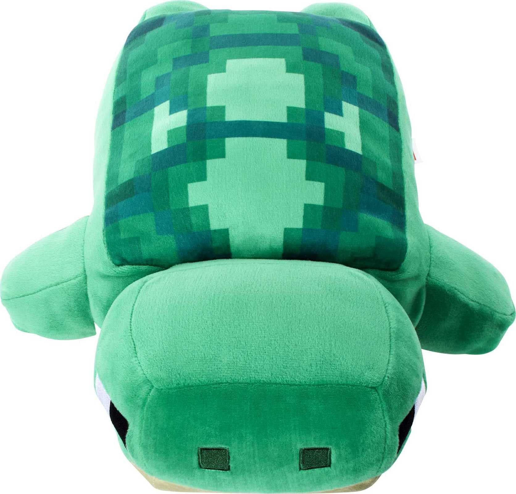 Foto 5 pulgar | Peluche Mattel Con Forma De Tortuga De Minecraft, 30 Cm - Venta Internacional.