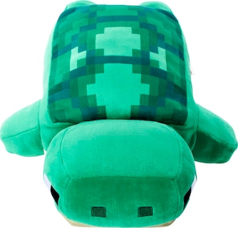 Foto 4 | Peluche Mattel Con Forma De Tortuga De Minecraft, 30 Cm - Venta Internacional.