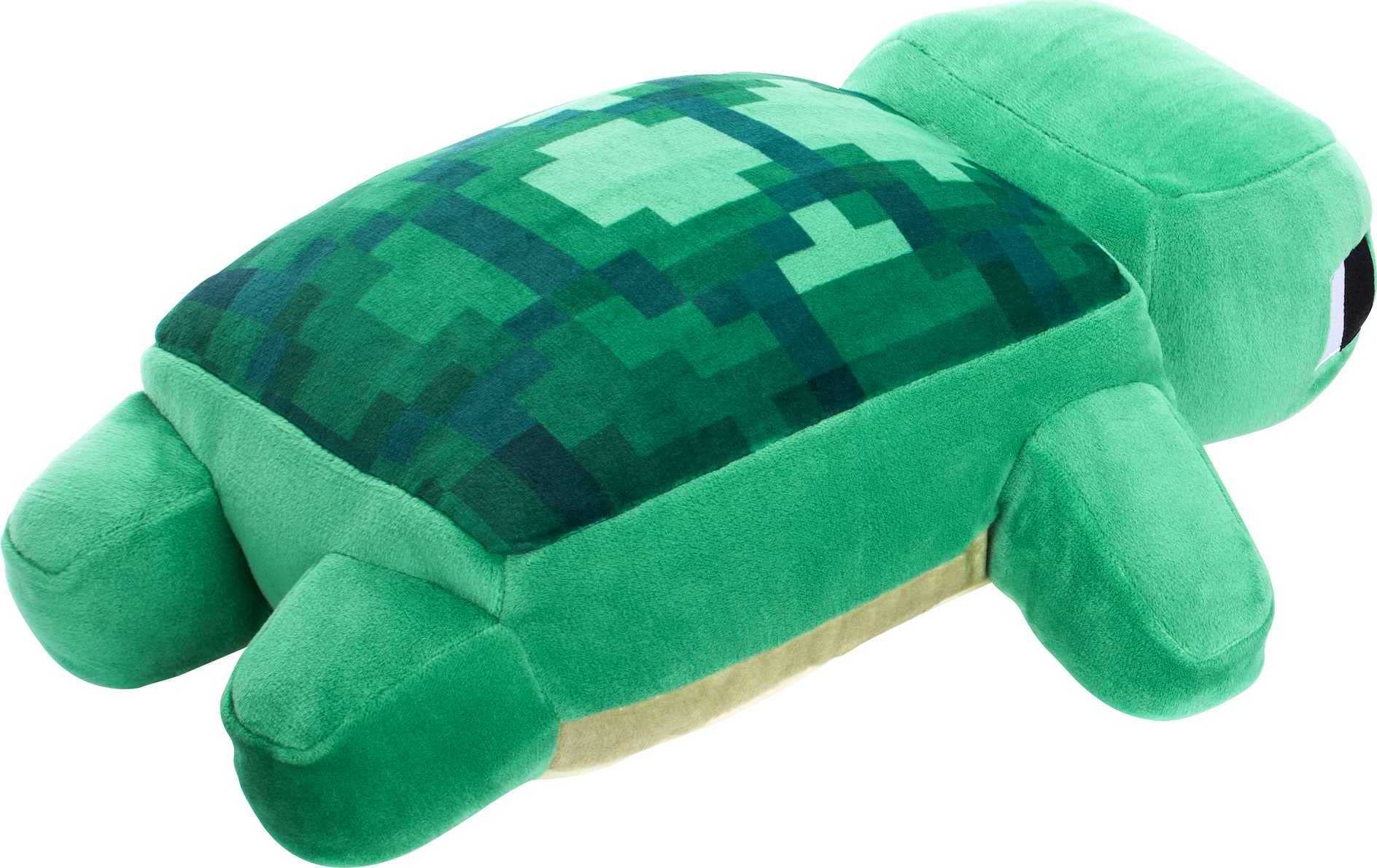 Foto 6 pulgar | Peluche Mattel Con Forma De Tortuga De Minecraft, 30 Cm - Venta Internacional.