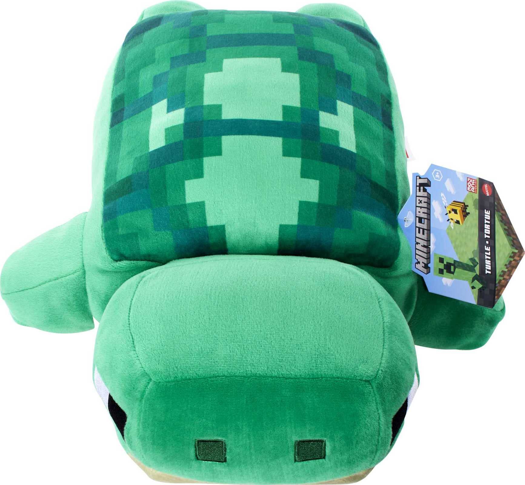 Foto 7 pulgar | Peluche Mattel Con Forma De Tortuga De Minecraft, 30 Cm - Venta Internacional.
