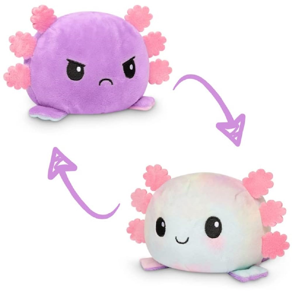 Peluche Teeturtle The Original Reversible Axolotl Purple - Venta Internacional.