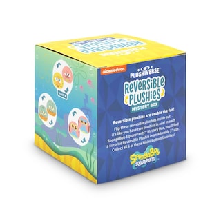 Foto 2 | Peluche Reversible Mystery Box Teeturtle Bob Esponja 3 - Venta Internacional.