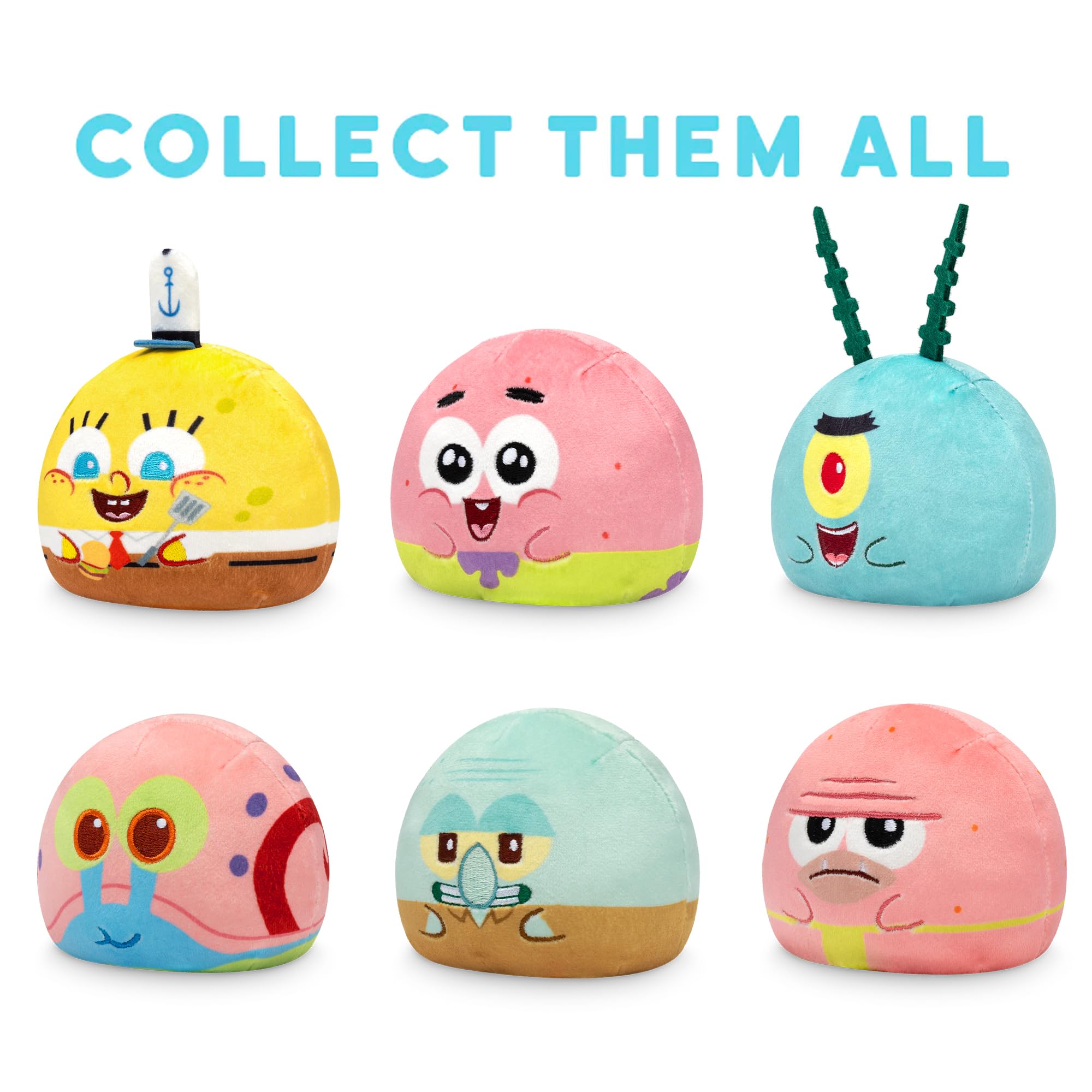 Foto 4 pulgar | Peluche Reversible Mystery Box Teeturtle Bob Esponja 3 - Venta Internacional.