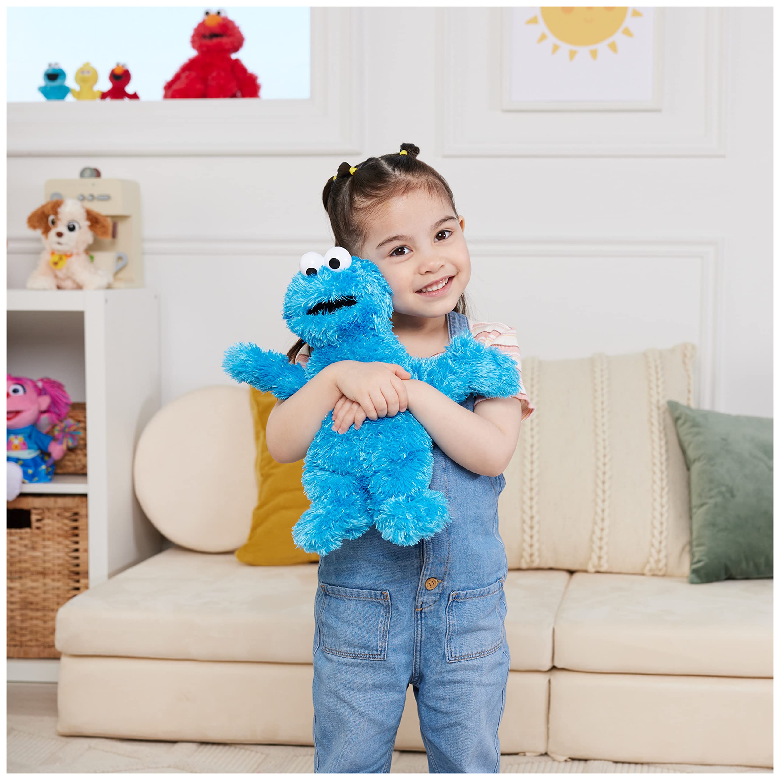 Foto 5 pulgar | Peluche Gund Sesame Street Cookie Monster Muppet 30 Cm Azul - Venta Internacional.