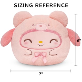 Foto 4 | Oso De Peluche My Melody Teeturtle Reversible 6 - Venta Internacional.