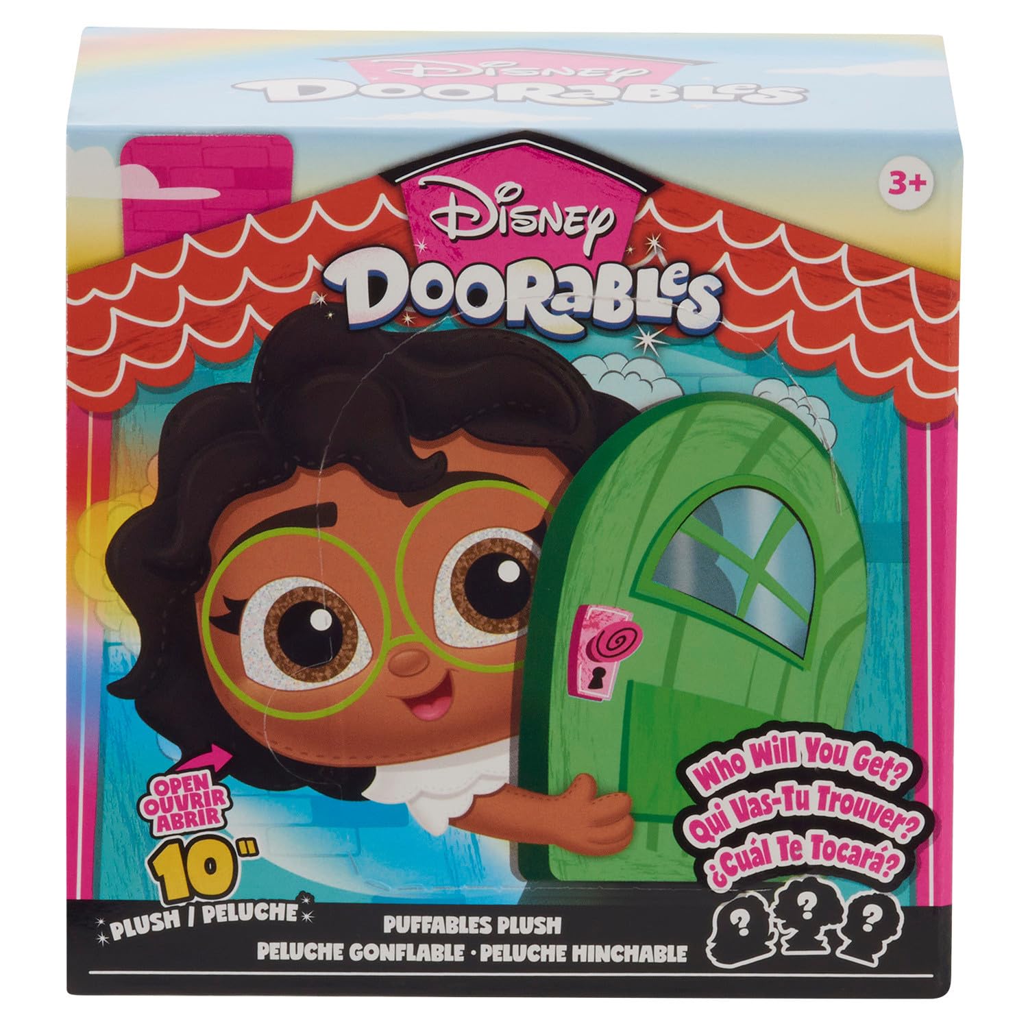 Peluche Disney Doorables Puffables Encanto De 10 Pulgadas Para Niños De 3 Años O Más - Venta Internacional.