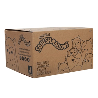 Foto 2 | Juguete De Peluche Squishmallows Original Con Clip, 3.5 Pulgadas, Paquete De 5 - Venta Internacional.