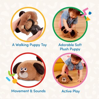 Foto 4 | Juguete De Peluche Para Perros Battat Wag N' Waddle Pupp De 12 Meses O Más - Venta Internacional.