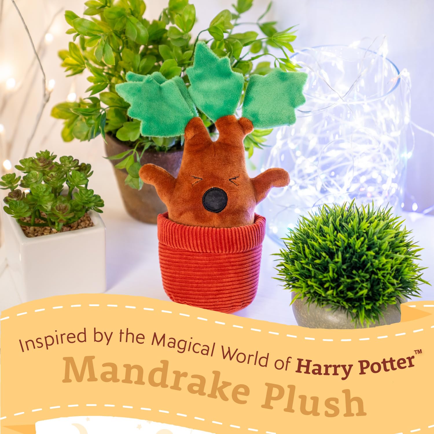 Foto 3 pulgar | Peluche De Peluche Con Forma De Mandrágora De Harry Potter, 25 Cm, Con Arrugas - Venta Internacional.