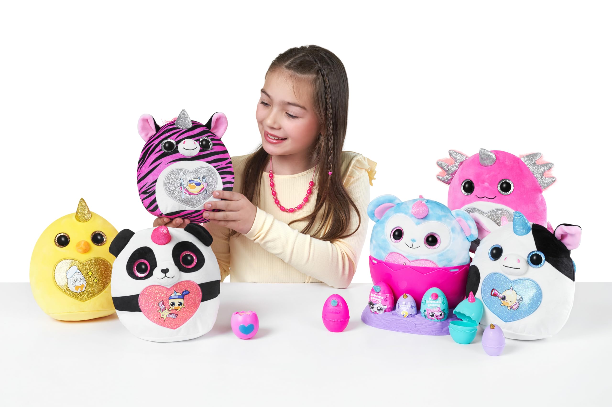 Foto 8 pulgar | Peluche Rainbocorns Eggzania Mini Mania Panda Para Niñas - Venta Internacional.