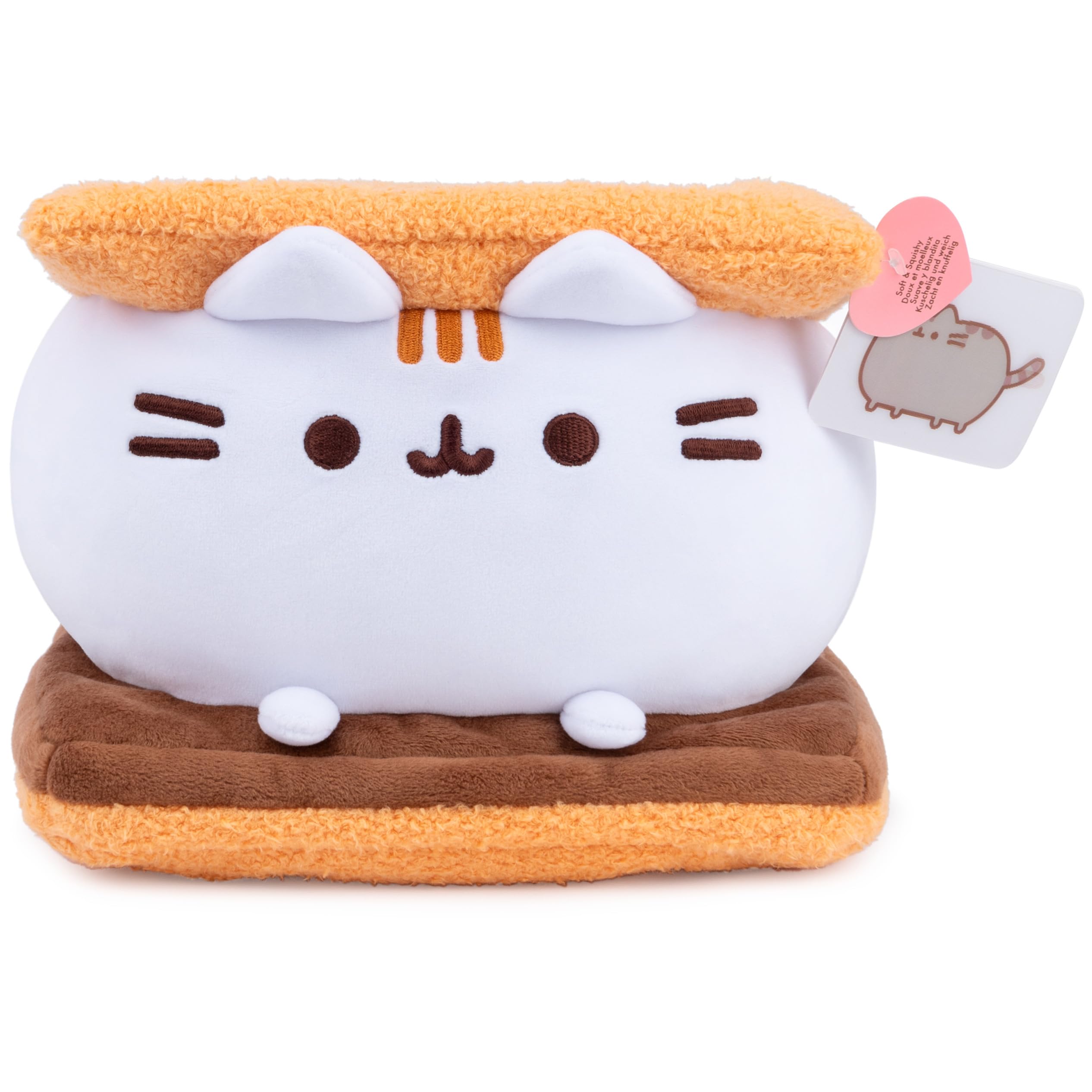Foto 1 | Peluche De Peluche Gund Pusheen S'mores Squisheen 30 Cm - Venta Internacional.