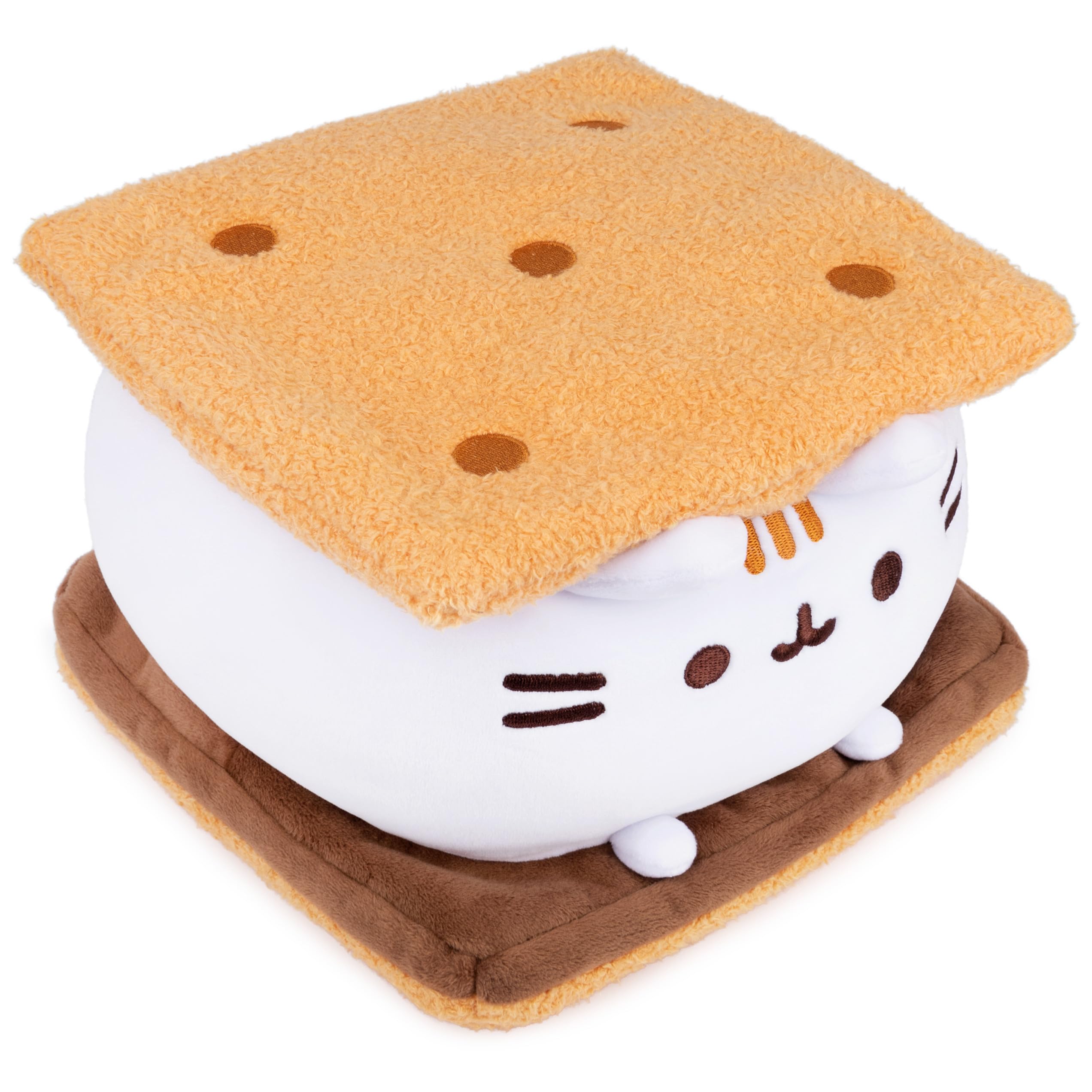 Foto 4 pulgar | Peluche De Peluche Gund Pusheen S'mores Squisheen 30 Cm - Venta Internacional.