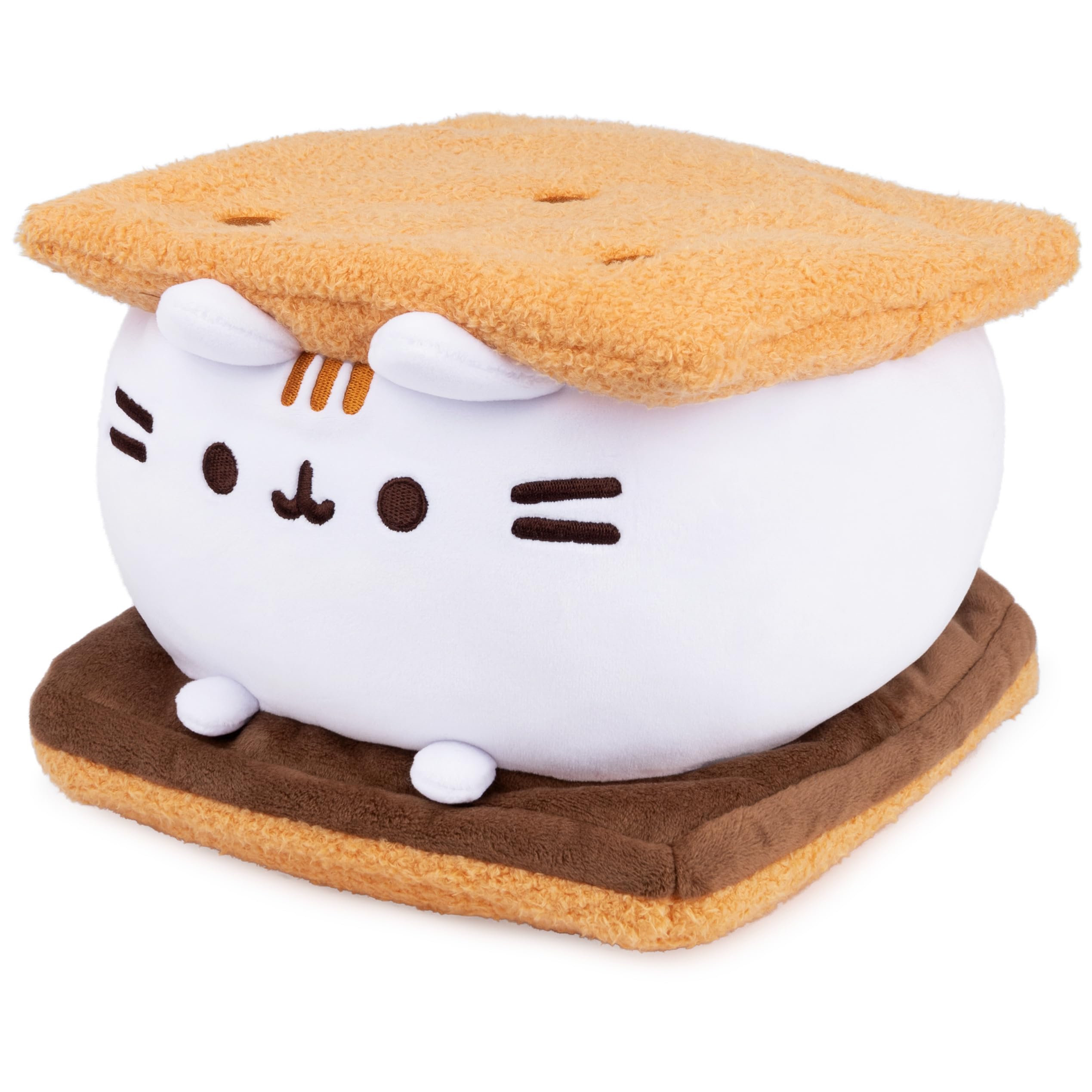Foto 5 pulgar | Peluche De Peluche Gund Pusheen S'mores Squisheen 30 Cm - Venta Internacional.