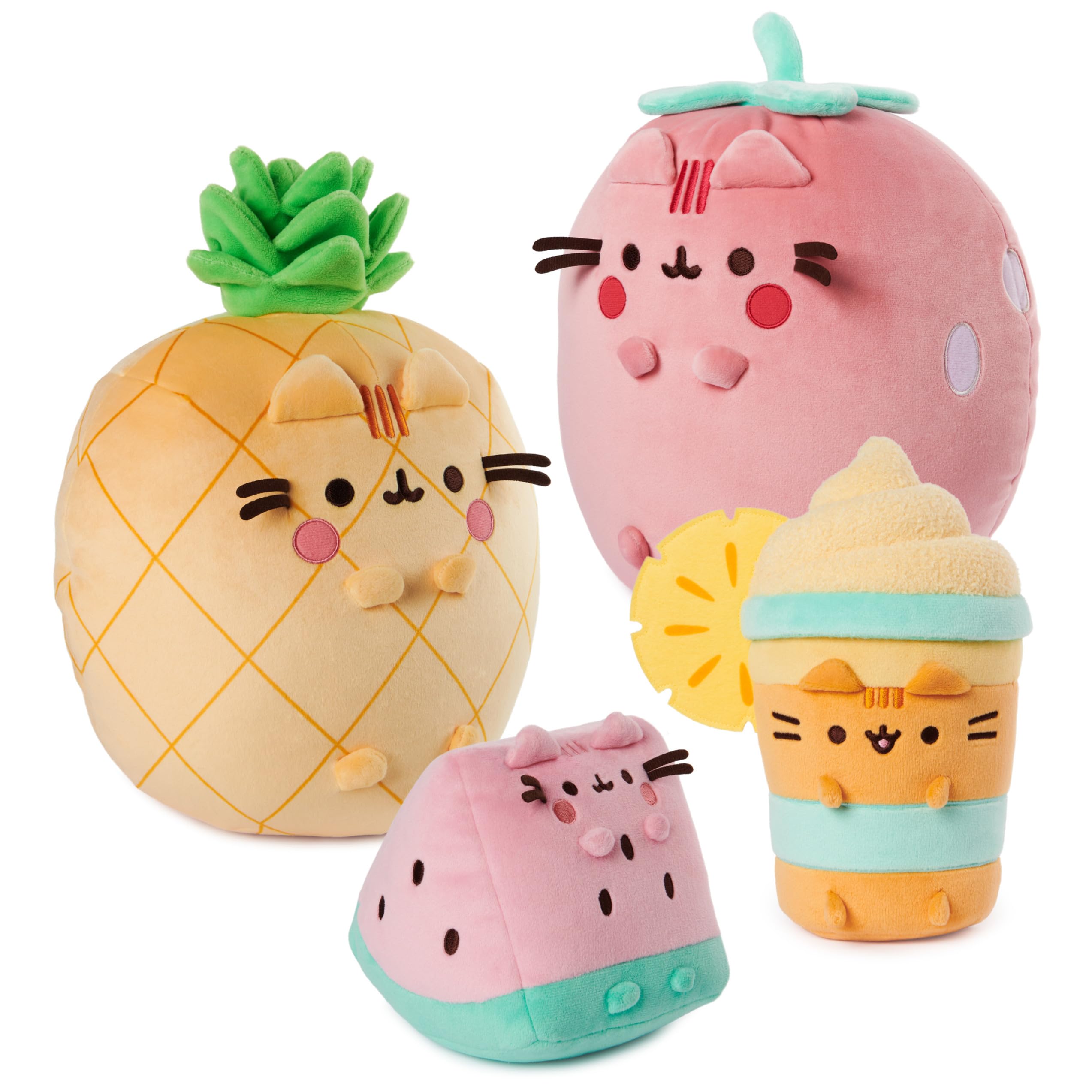 Foto 7 pulgar | Peluche Gund Pusheen Con Aroma A Fresa Squisheen 28 Cm - Venta Internacional.
