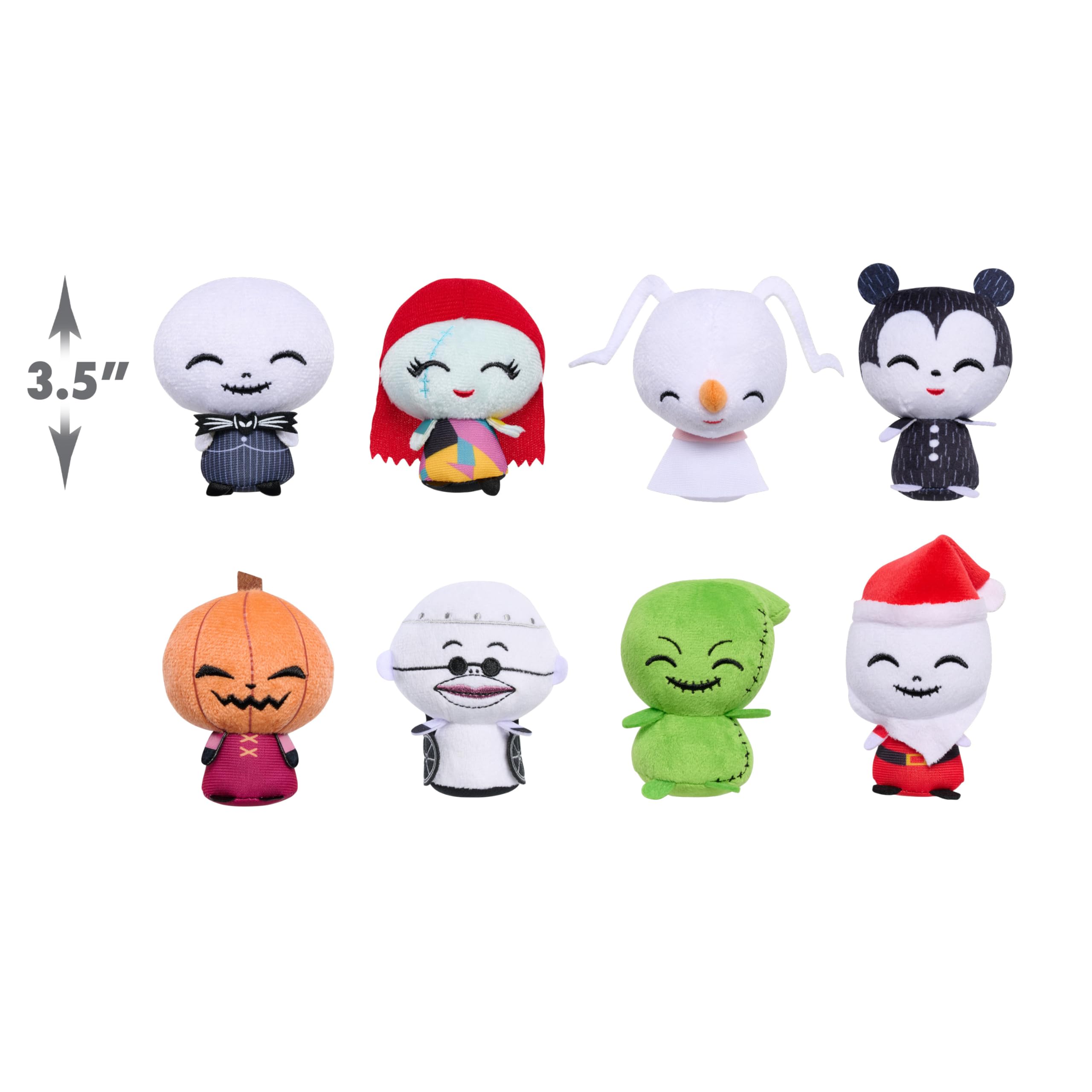 Foto 4 pulgar | Juguete De Peluche Just Play Disney La Pesadilla Antes De Navidad De Tim Burton, Paquete De 2 Unidades - Venta Inte