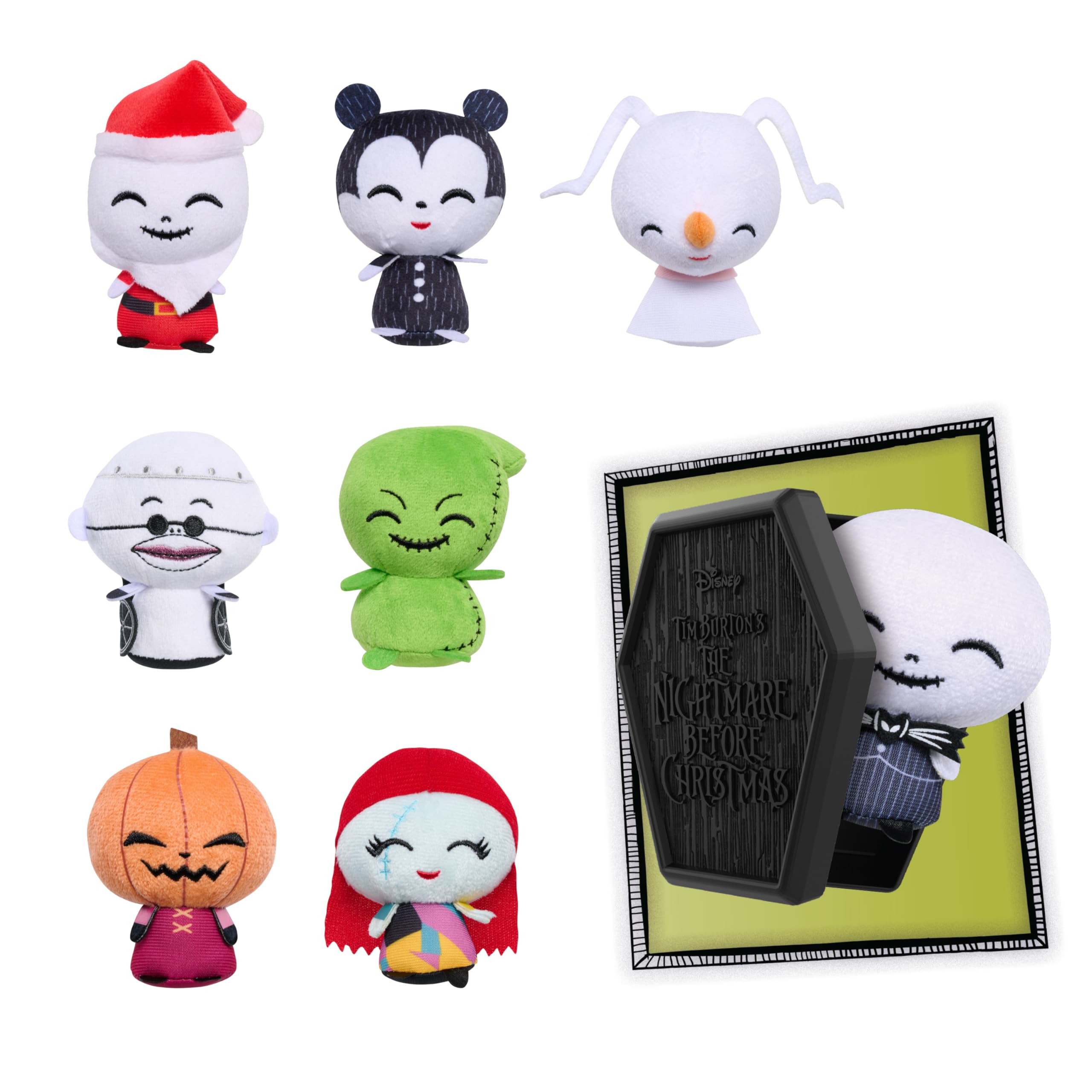Foto 5 pulgar | Juguete De Peluche Just Play Disney La Pesadilla Antes De Navidad De Tim Burton, Paquete De 2 Unidades - Venta Inte