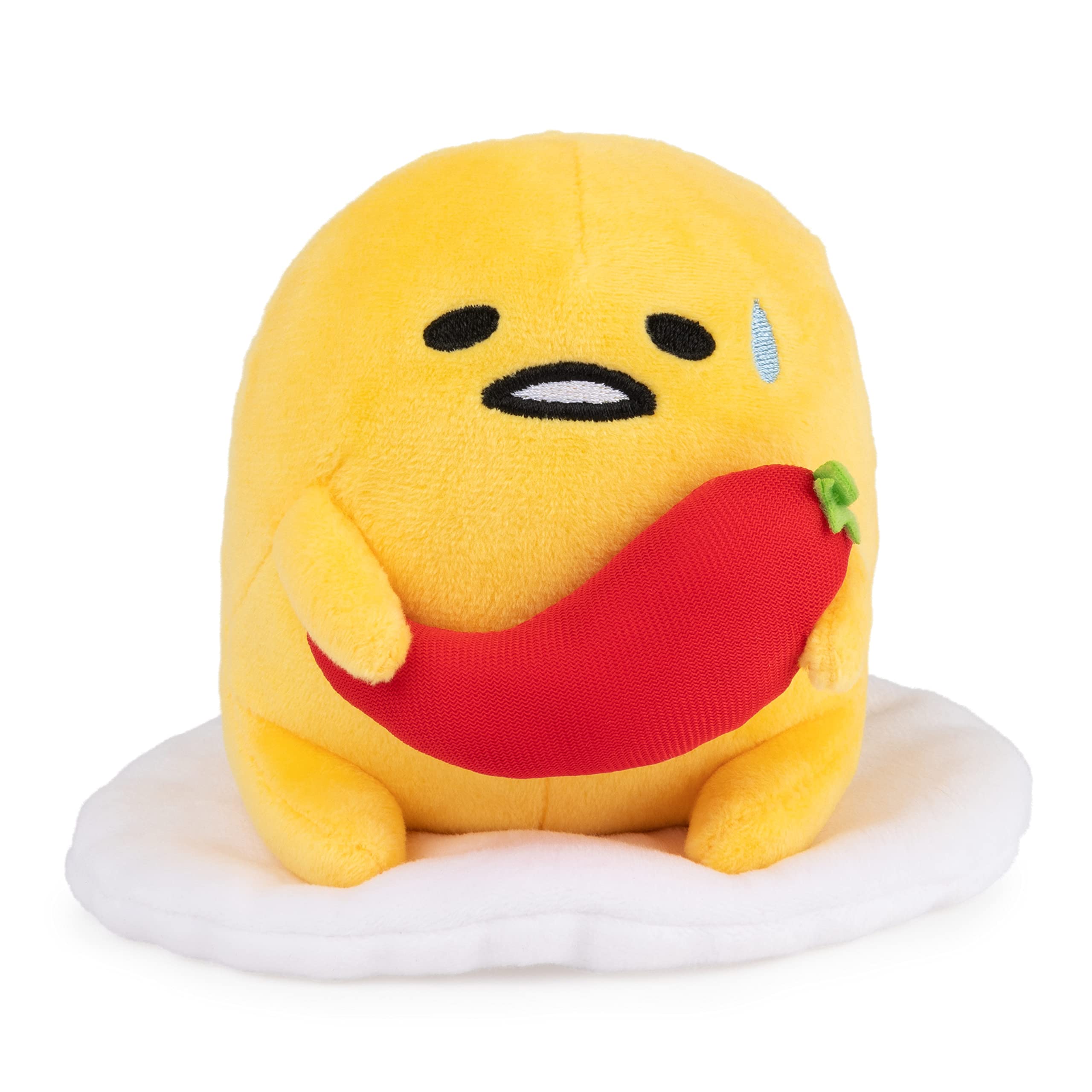 Foto 2 pulgar | Peluche Gund Sanrio Gudetama The Lazy Egg Spicy 13 Cm - Venta Internacional.